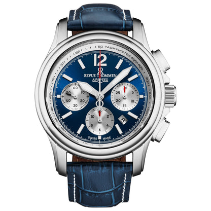 Front view of Revue Thommen Air Speed Men's Automatic Watch 16041.6335