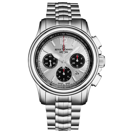 Front view of Revue Thommen Air Speed Men's Automatic Watch 16041.6432