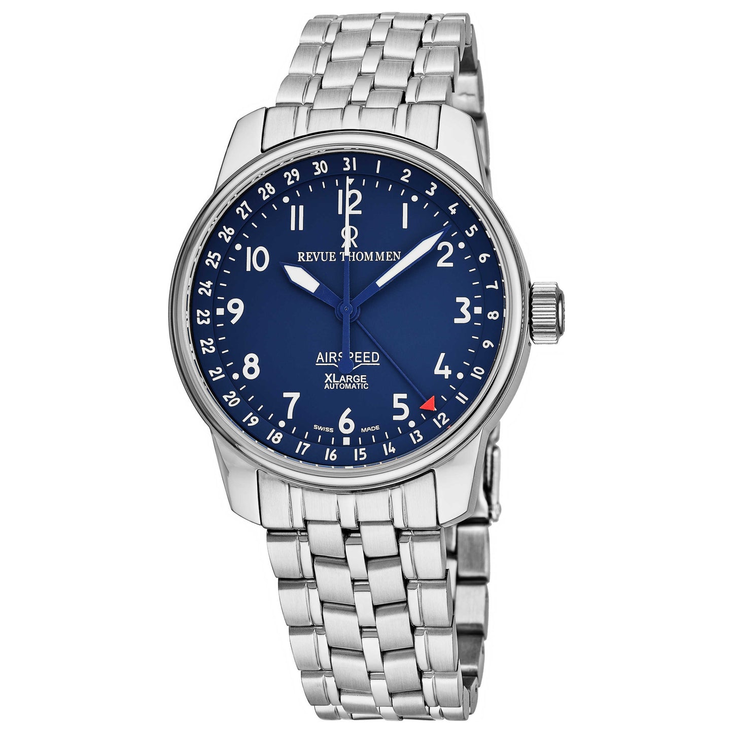 Front view of Revue Thommen Air speed Men's Automatic Watch 16050.2135