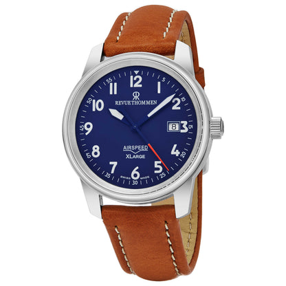 Front view of Revue Thommen Airspeed Men's Automatic Watch 16052.2535
