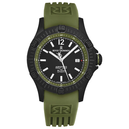 Front view of Revue Thommen Air Speed Men's Automatic Watch 16070.4674