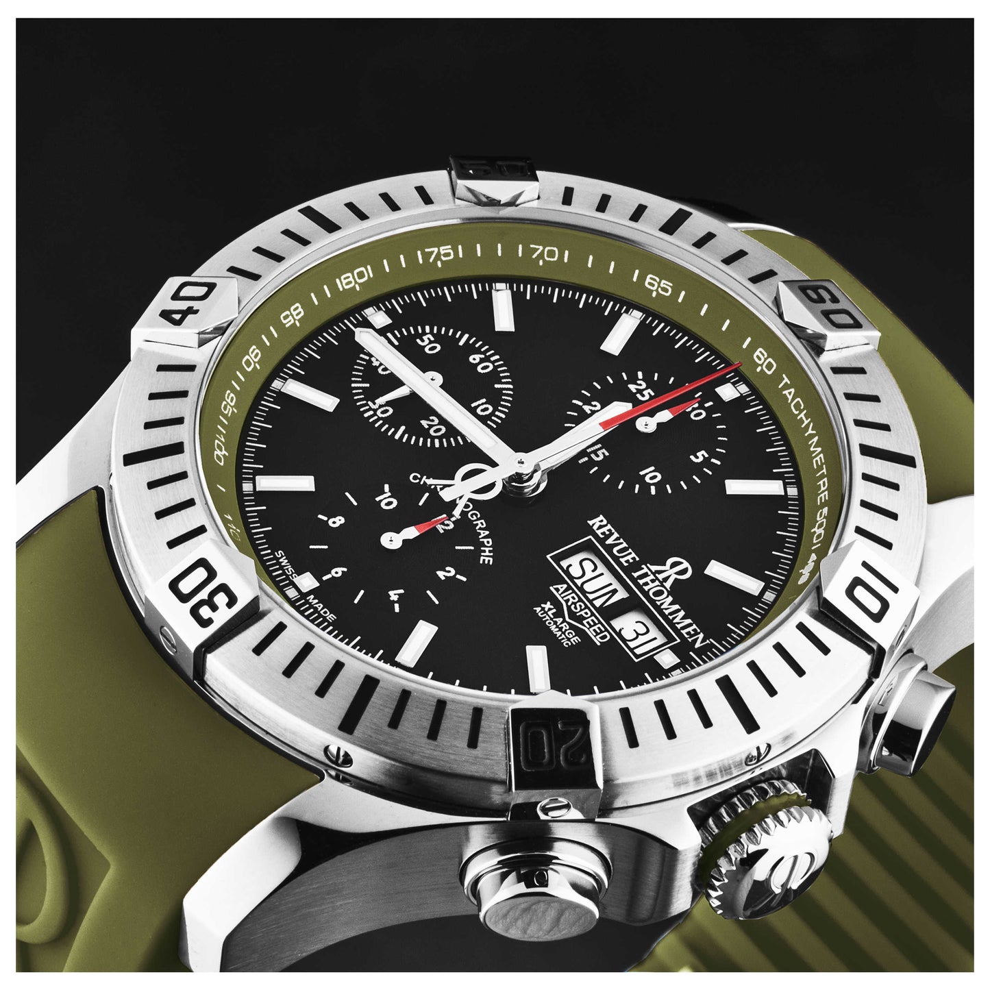 Revue Thommen Air Speed Men's Automatic Watch 16071.6634 - Image #3