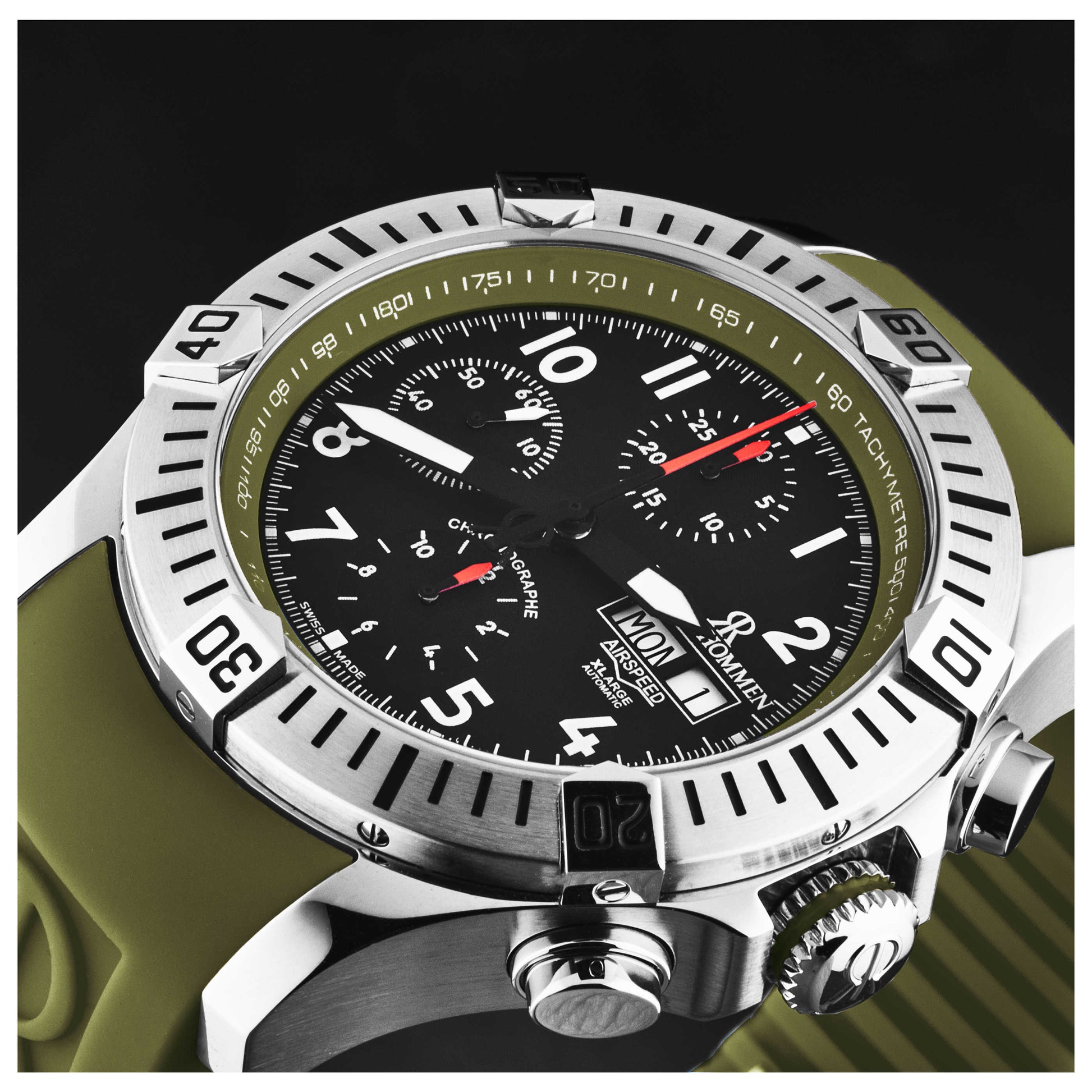 Revue Thommen Air Speed Men's Automatic Watch 16071.6734 - Image #3