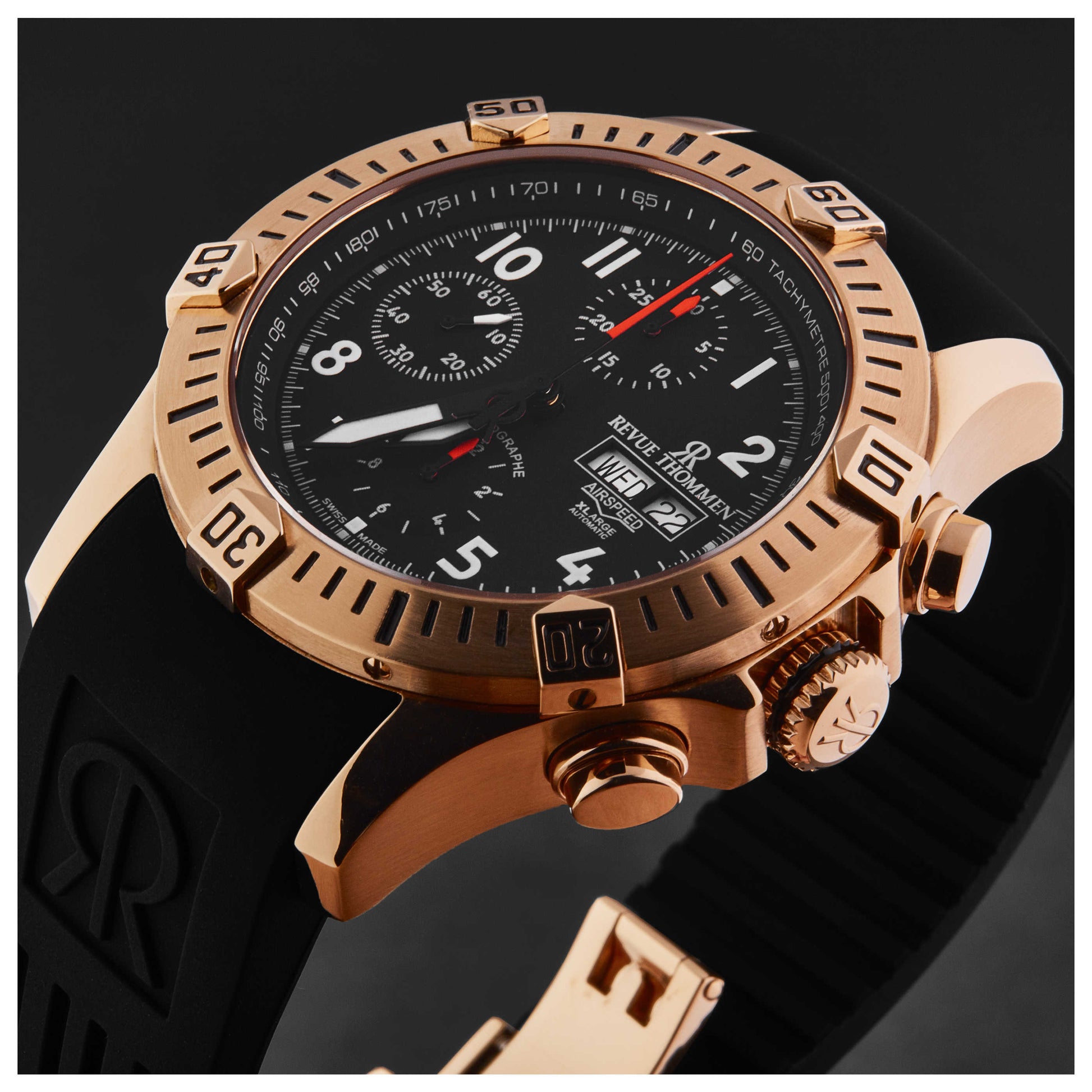 Revue Thommen Air Speed Men's Automatic Watch 16071.6767 - Image #5