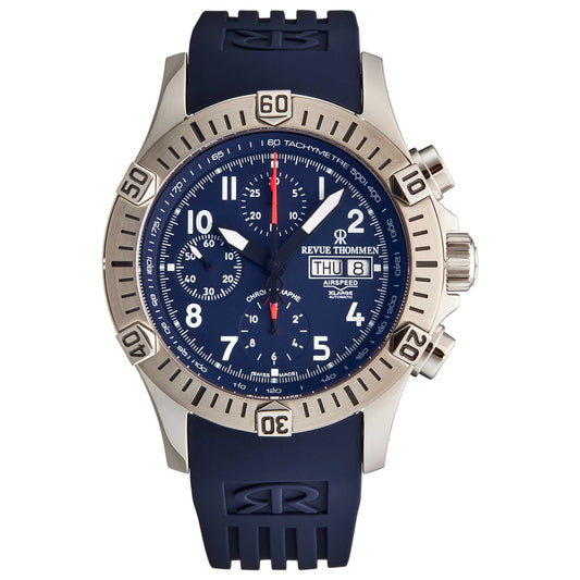Front view of Revue Thommen Airspeed Men's Automatic Watch 16071.6825