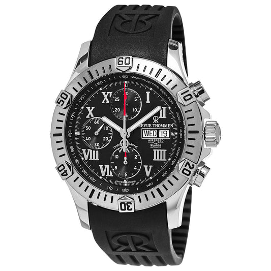 Front view of Revue Thommen Airspeed Men's Automatic Watch 16071.6837