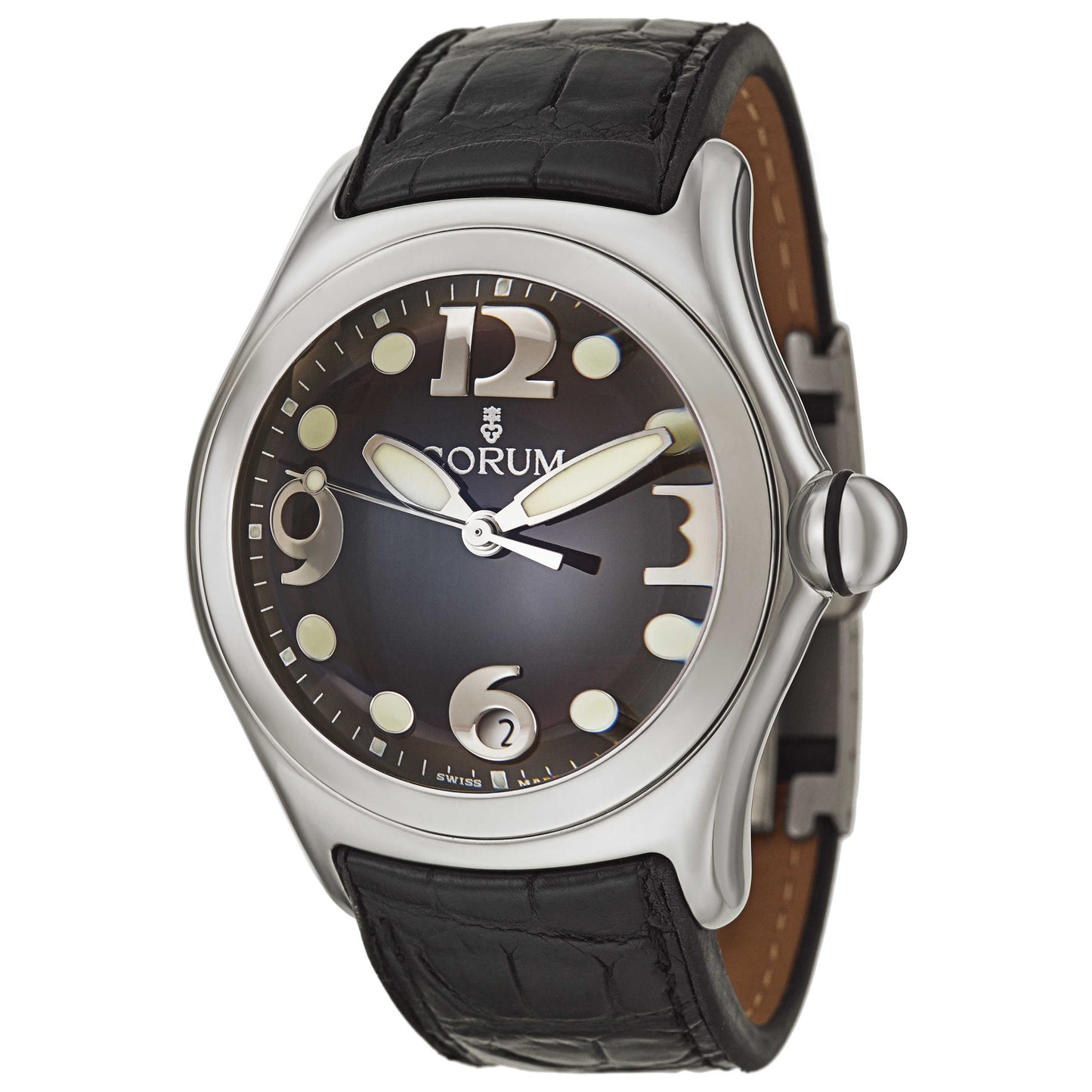 Front view of Corum Bubble XL Men's Watch 163-250-20-0F01FM30R