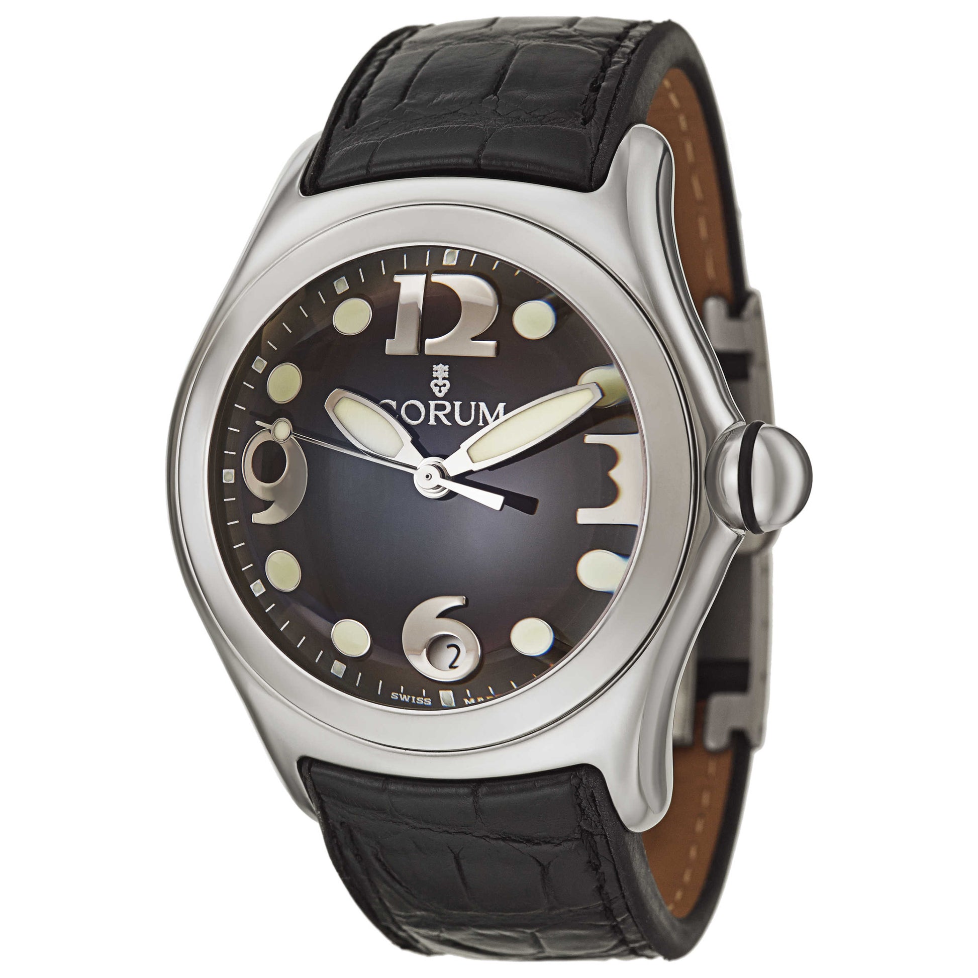 Front view of Corum Bubble XL Men's Watch 163-250-20-0F01FM30R