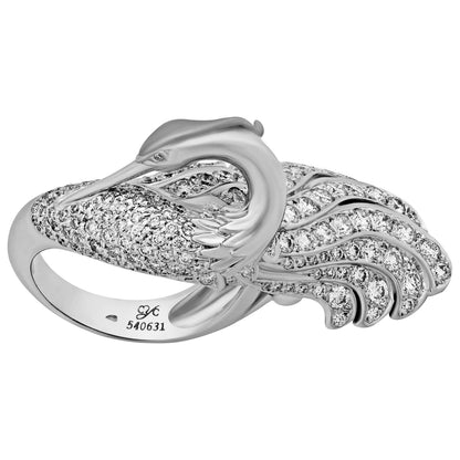 Front view of Carrera y Carrera Jewelry Garzas Women's Ring 16539
