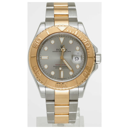 Front view of Rolex Yacht-Master Men's Automatic Watch 16623-PO