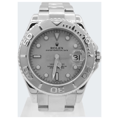 Front view of Rolex Yacht-Master Men's Automatic Watch 168622-PO