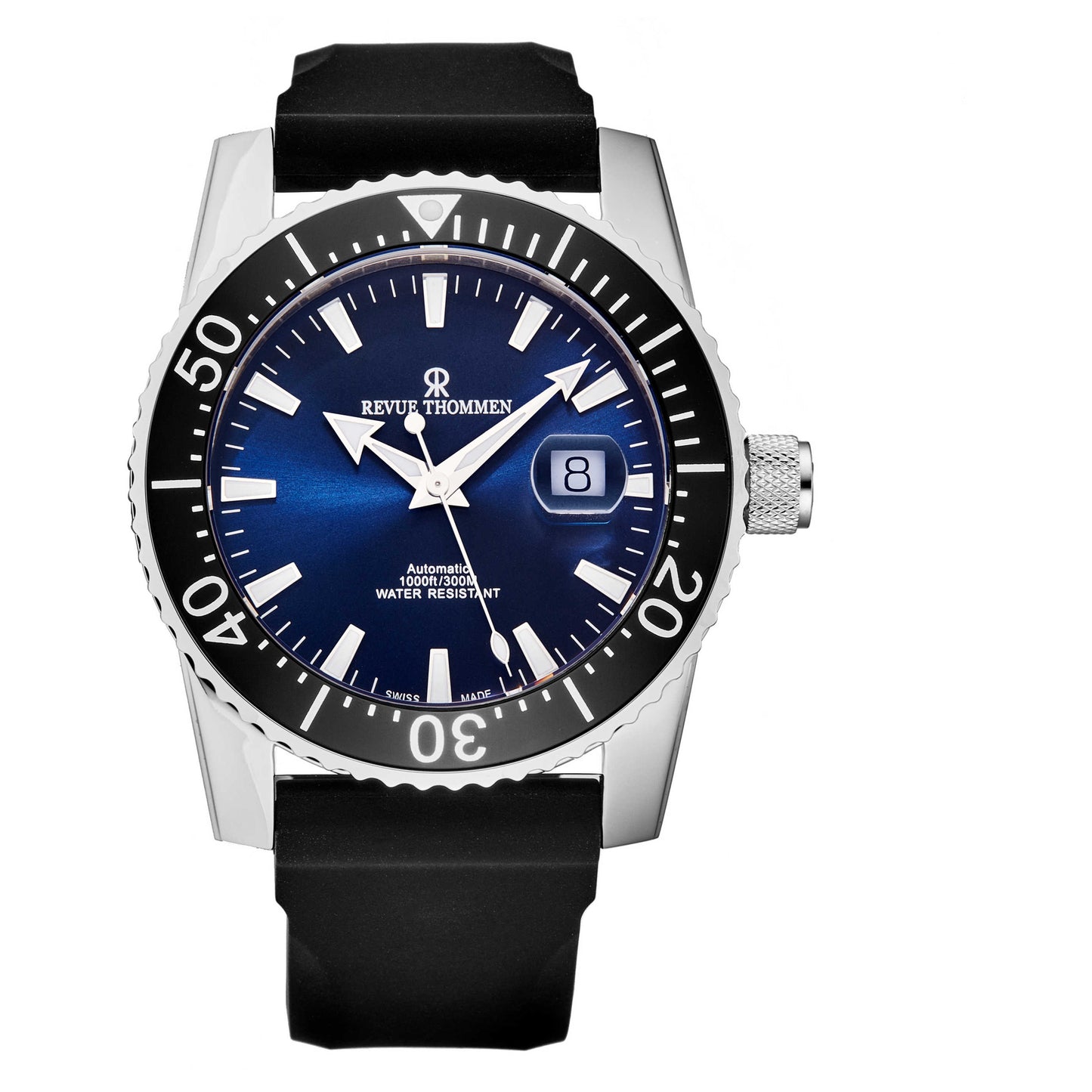 Front view of Revue Thommen Diver Men's Automatic Watch 17030.2525