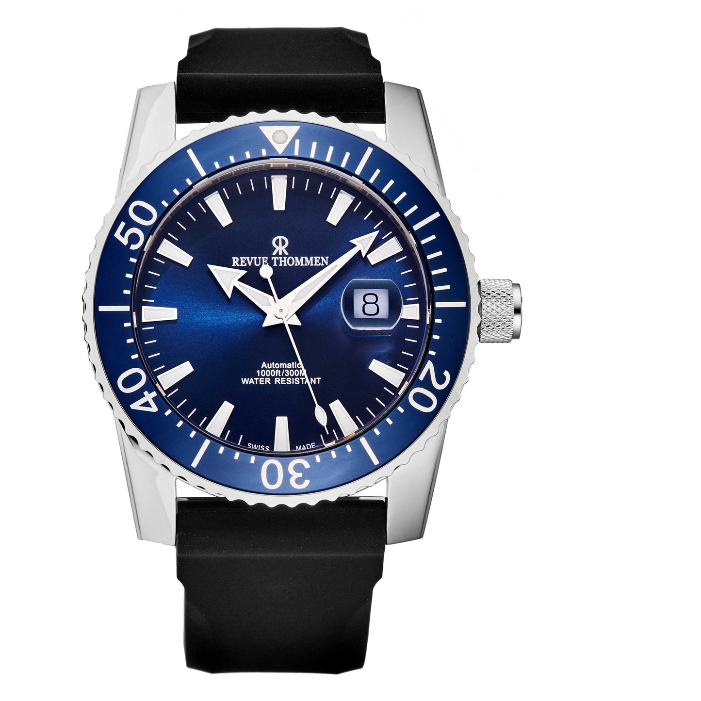 Front view of Revue Thommen Diver Men's Automatic Watch 17030.2535