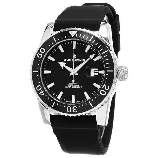 Front view of Revue Thommen Diver Men's Automatic Watch 17030.2537