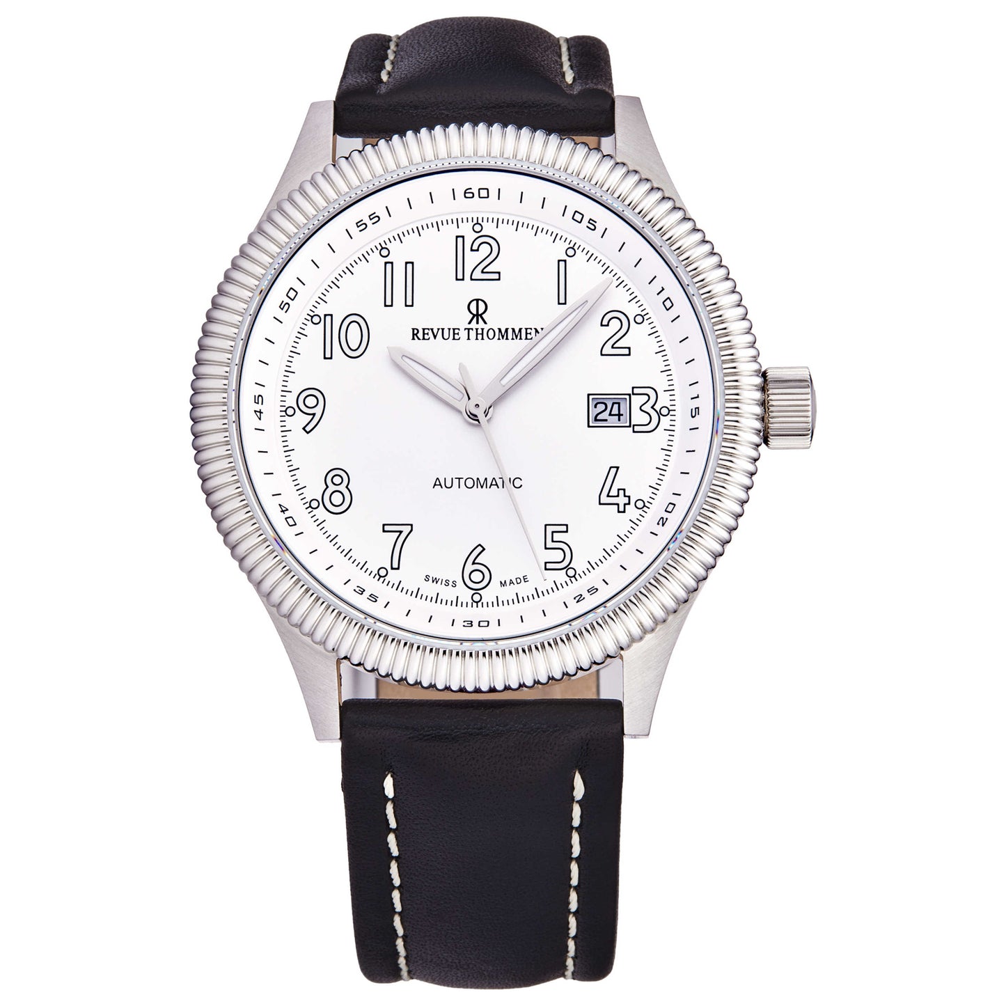 Front view of Revue Thommen Pilot Men's Automatic Watch 17060.2522