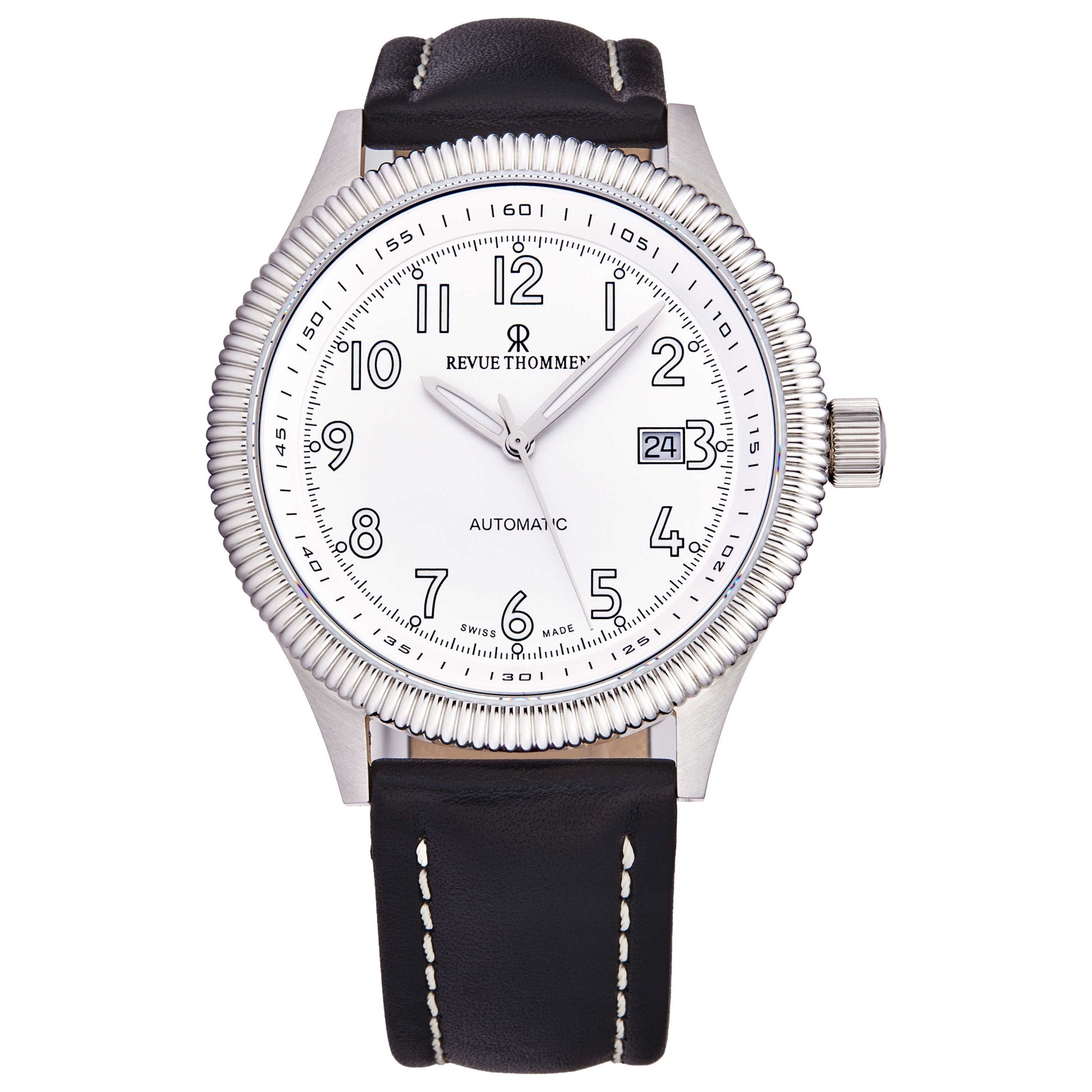 Front view of Revue Thommen Pilot Men's Automatic Watch 17060.2522