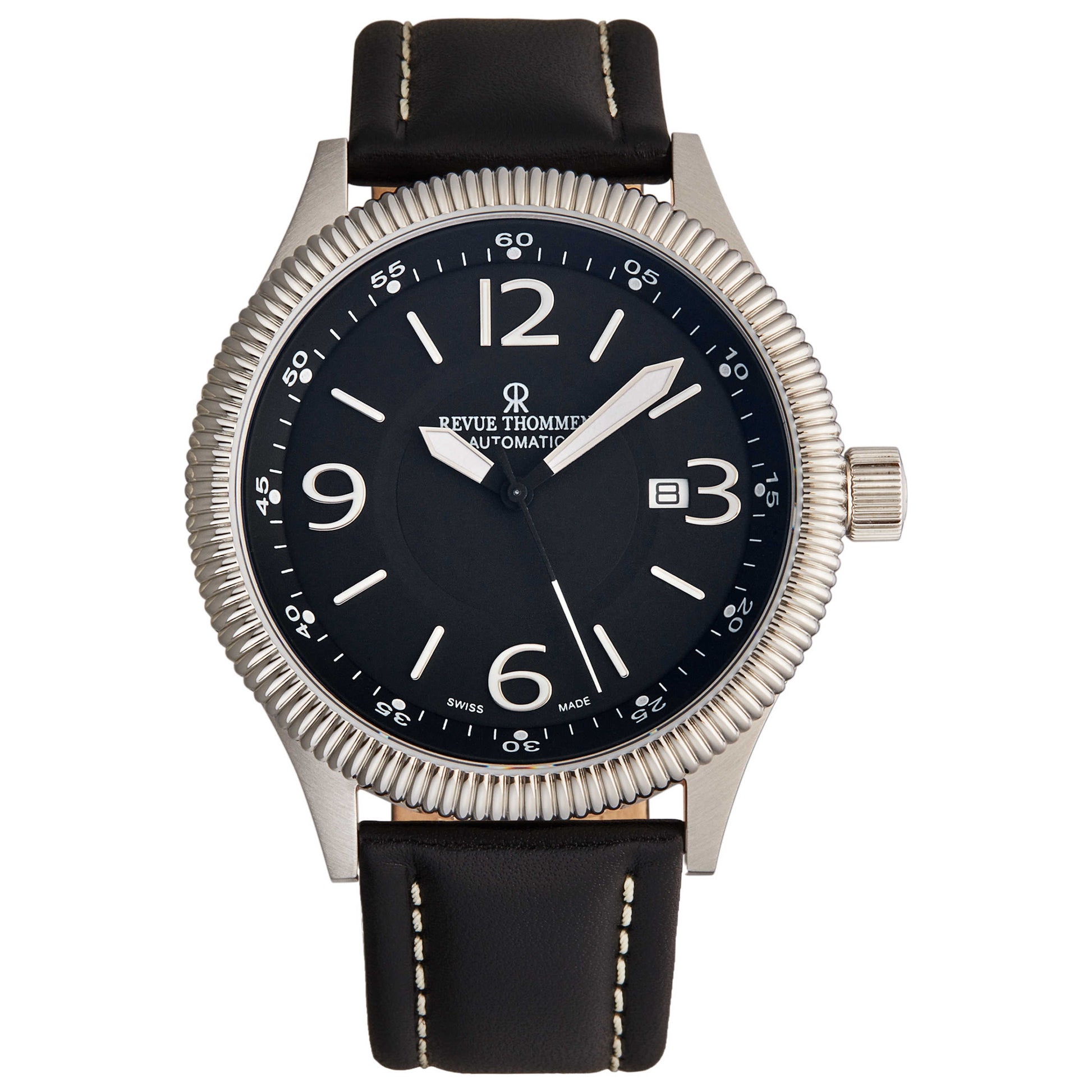 Front view of Revue Thommen Pilot Men's Automatic Watch 17060.2527