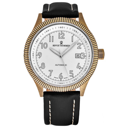 Front view of Revue Thommen Pilot Men's Automatic Watch 17060.2582