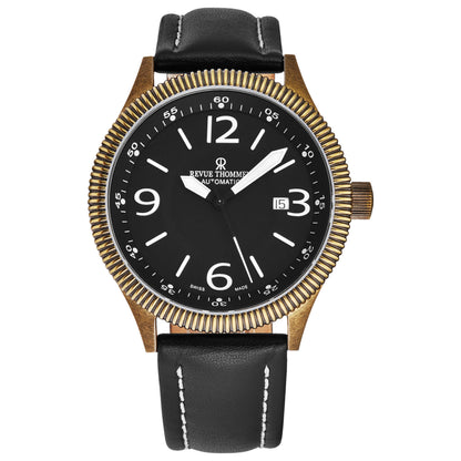 Front view of Revue Thommen Pilot Men's Automatic Watch 17060.2587