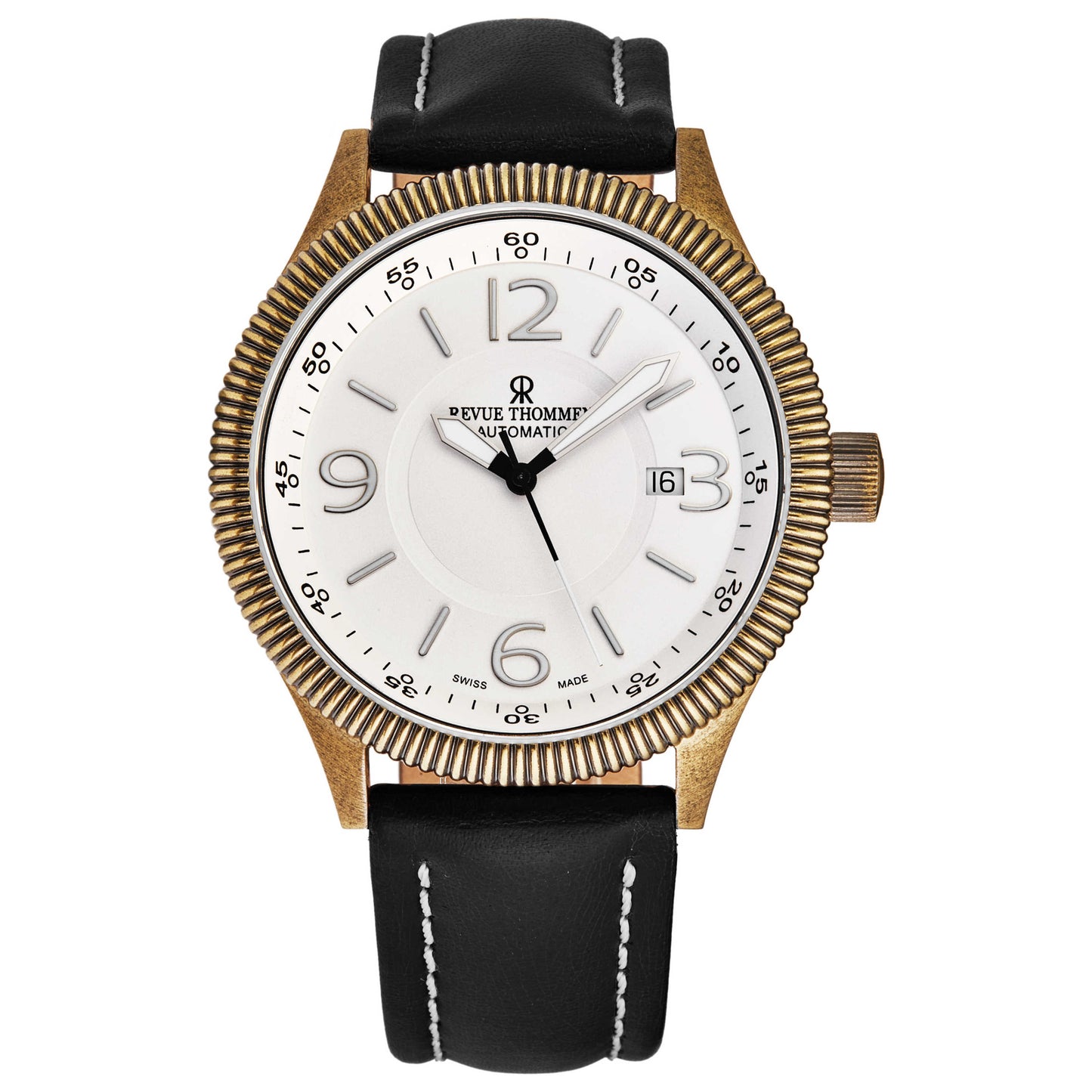 Front view of Revue Thommen Pilot Men's Automatic Watch 17060.2589