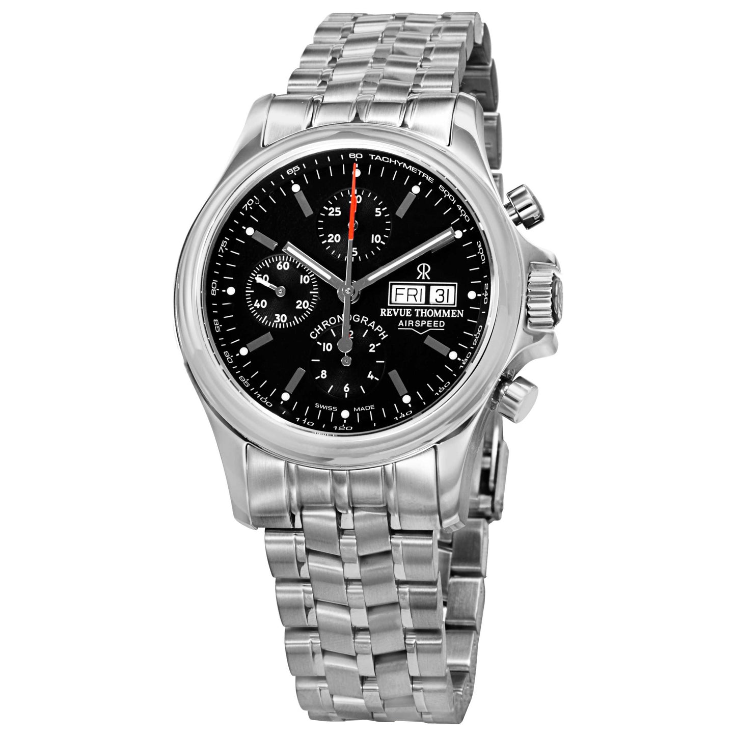 Front view of Revue Thommen Pilot Men's Automatic Watch 17081.6134