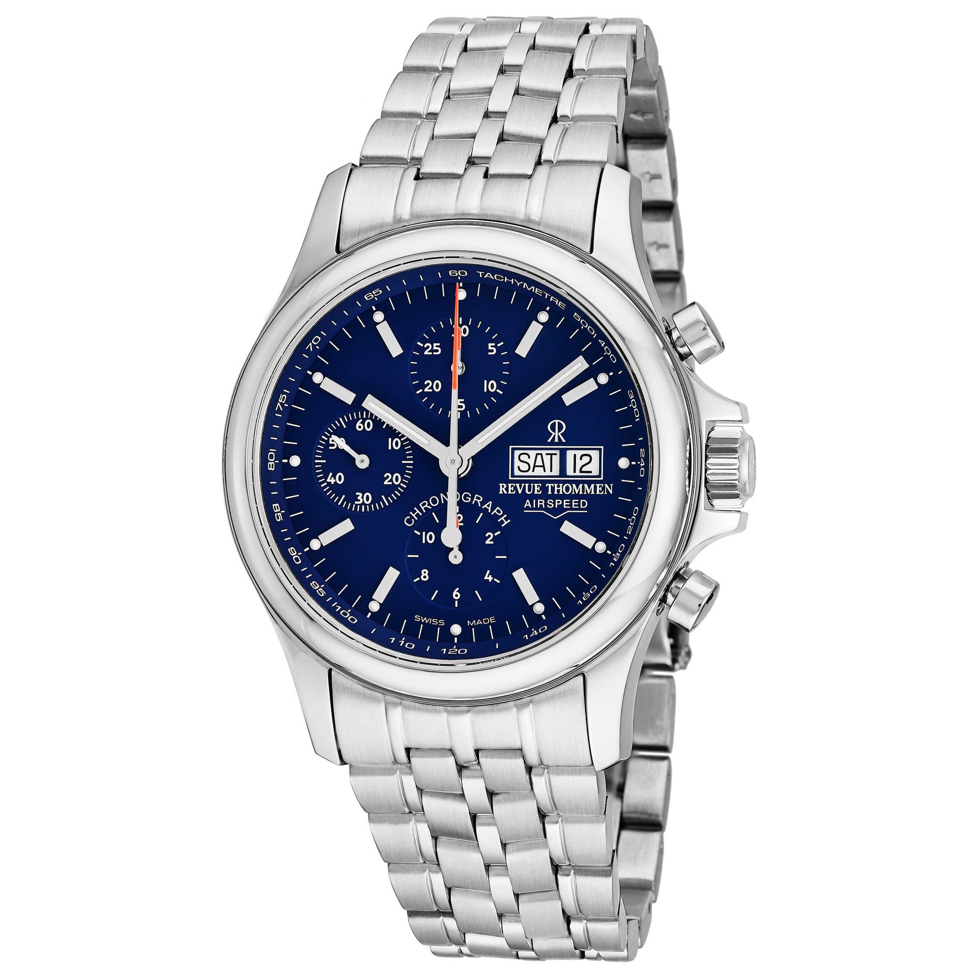 Front view of Revue Thommen Pilot Men's Automatic Watch 17081.6135