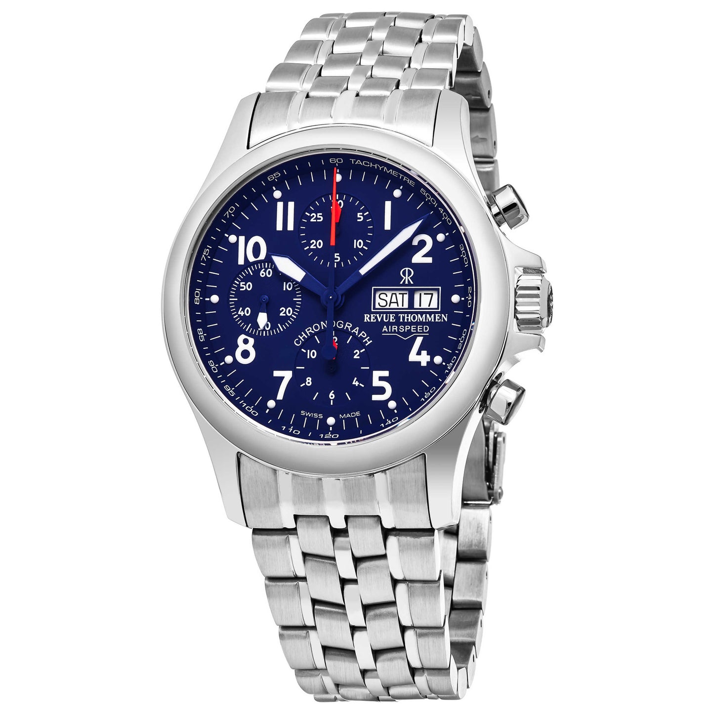 Front view of Revue Thommen Pilot Men's Automatic Watch 17081.6139