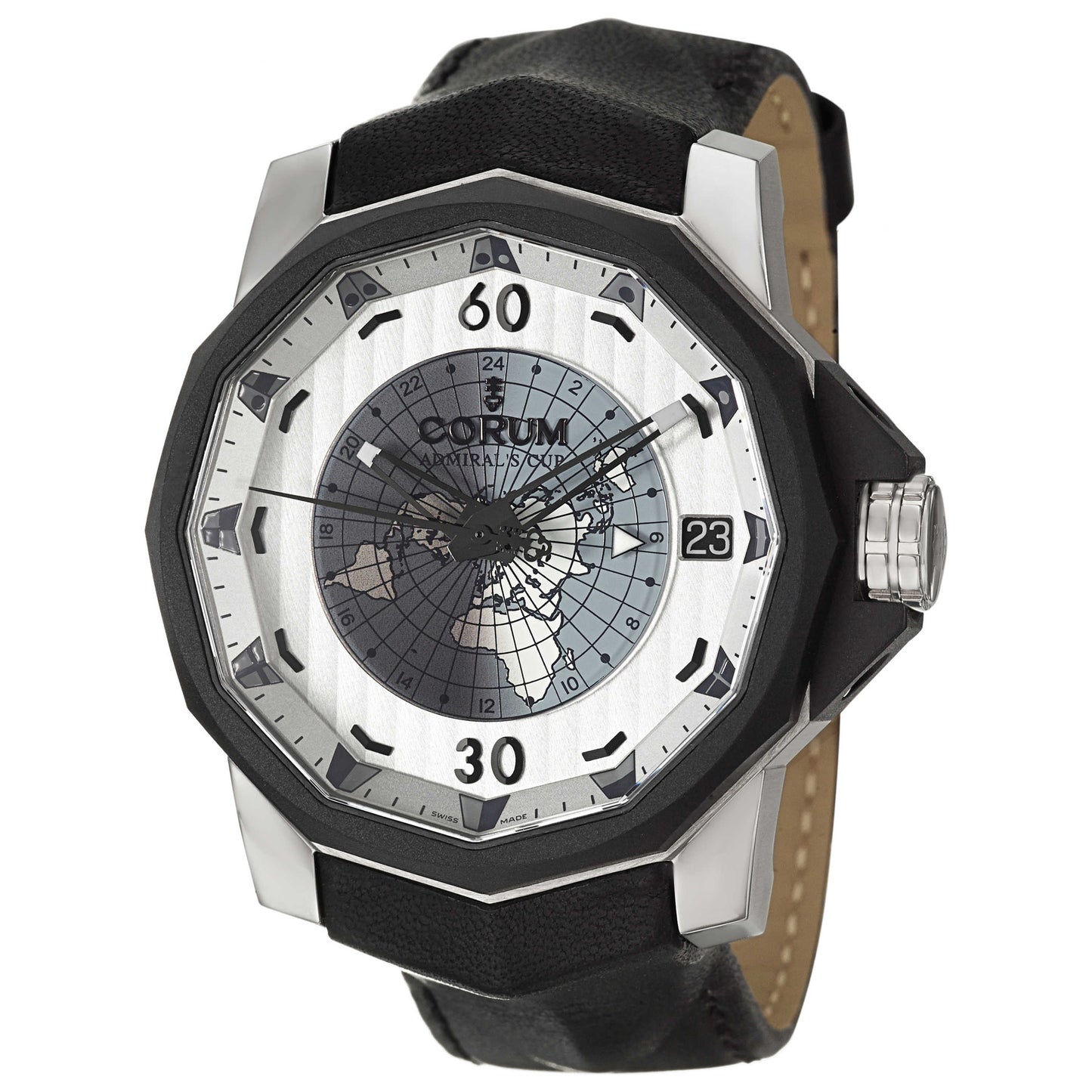 Front view of Corum Admiral's Cup Men's Automatic Watch 171-951-95-0061-AK12