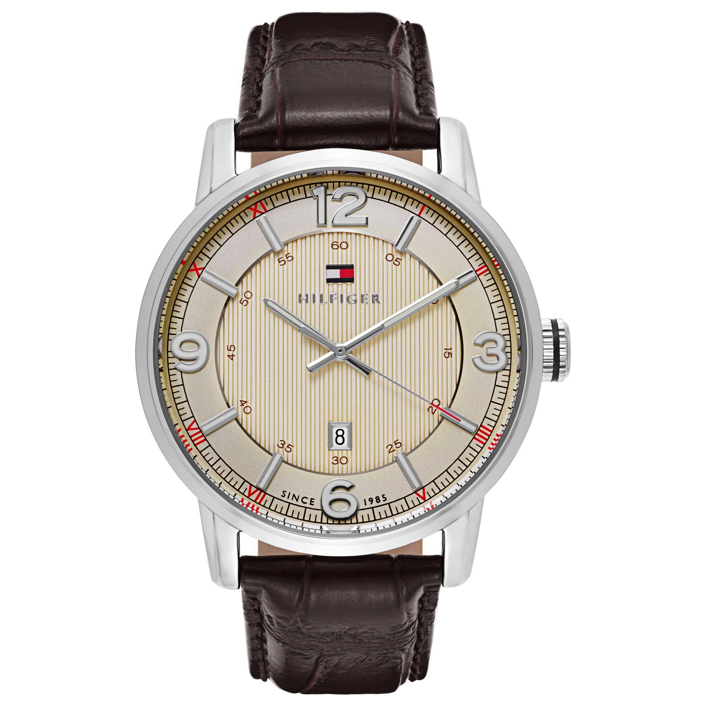 Front view of Tommy Hilfiger George Men's Japanese Quartz (Battery-Powered) Watch 1710343