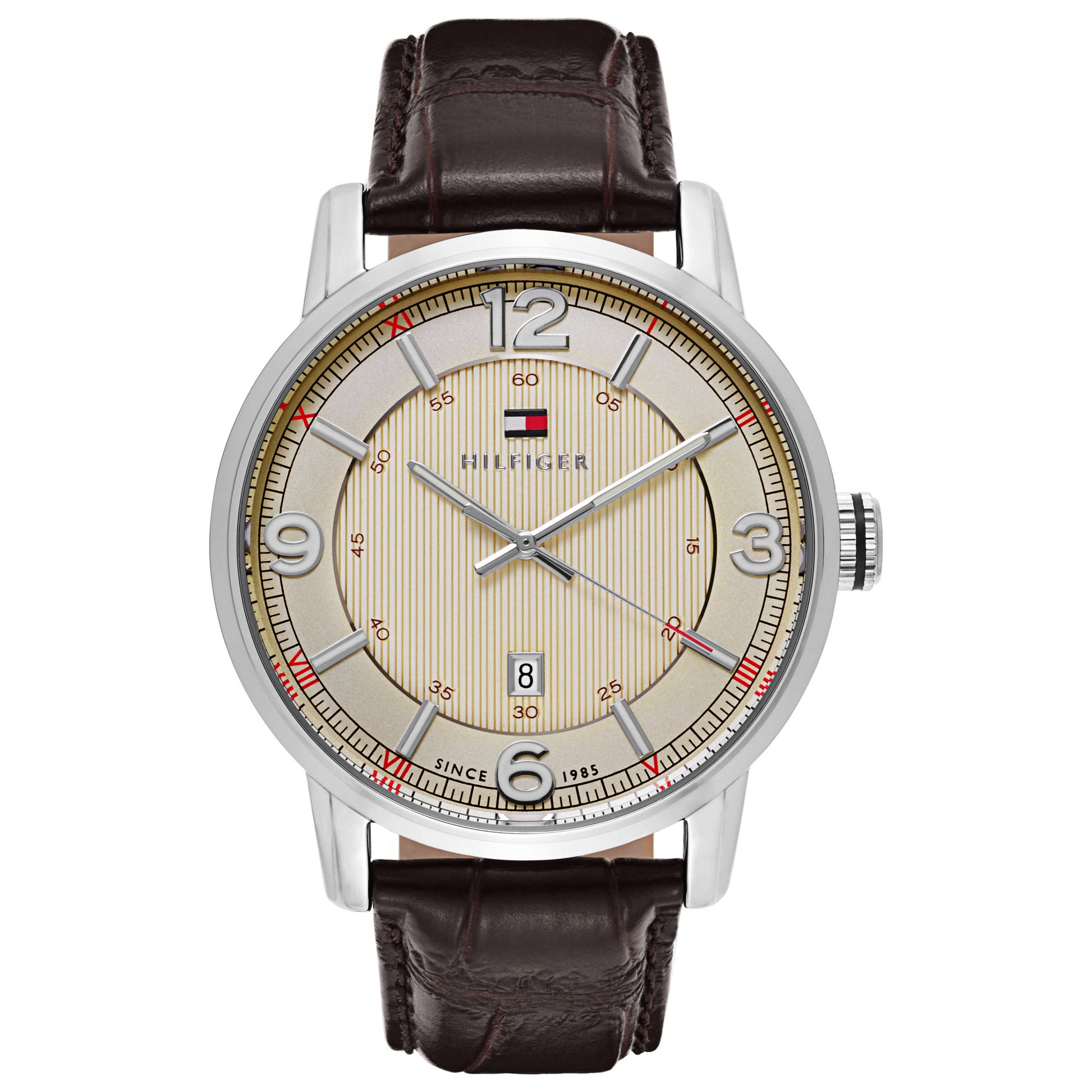 Front view of Tommy Hilfiger George Men's Japanese Quartz (Battery-Powered) Watch 1710343