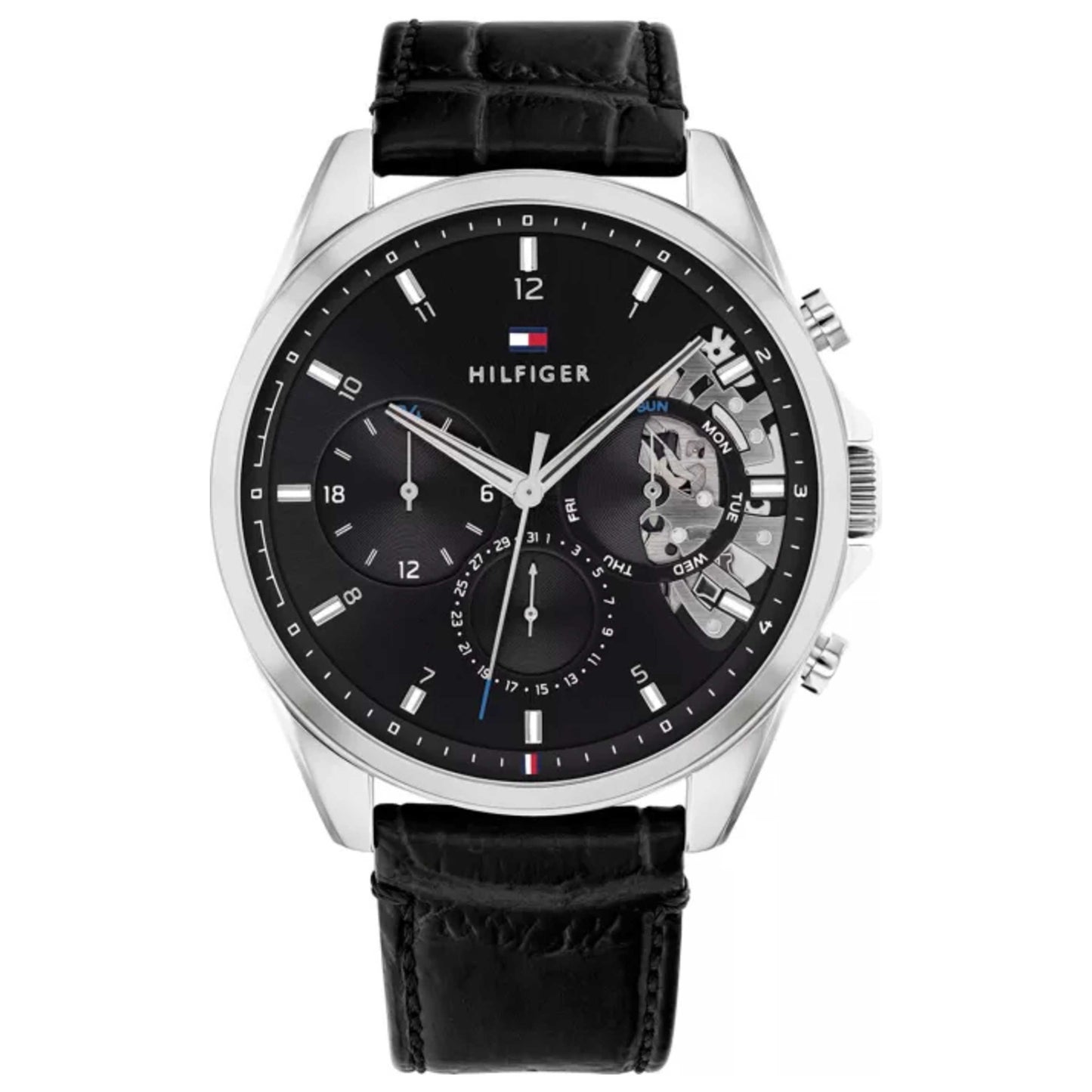 Front view of Tommy Hilfiger Baker Men's Quartz Watch 1710449
