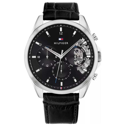 Front view of Tommy Hilfiger Baker Men's Quartz Watch 1710449