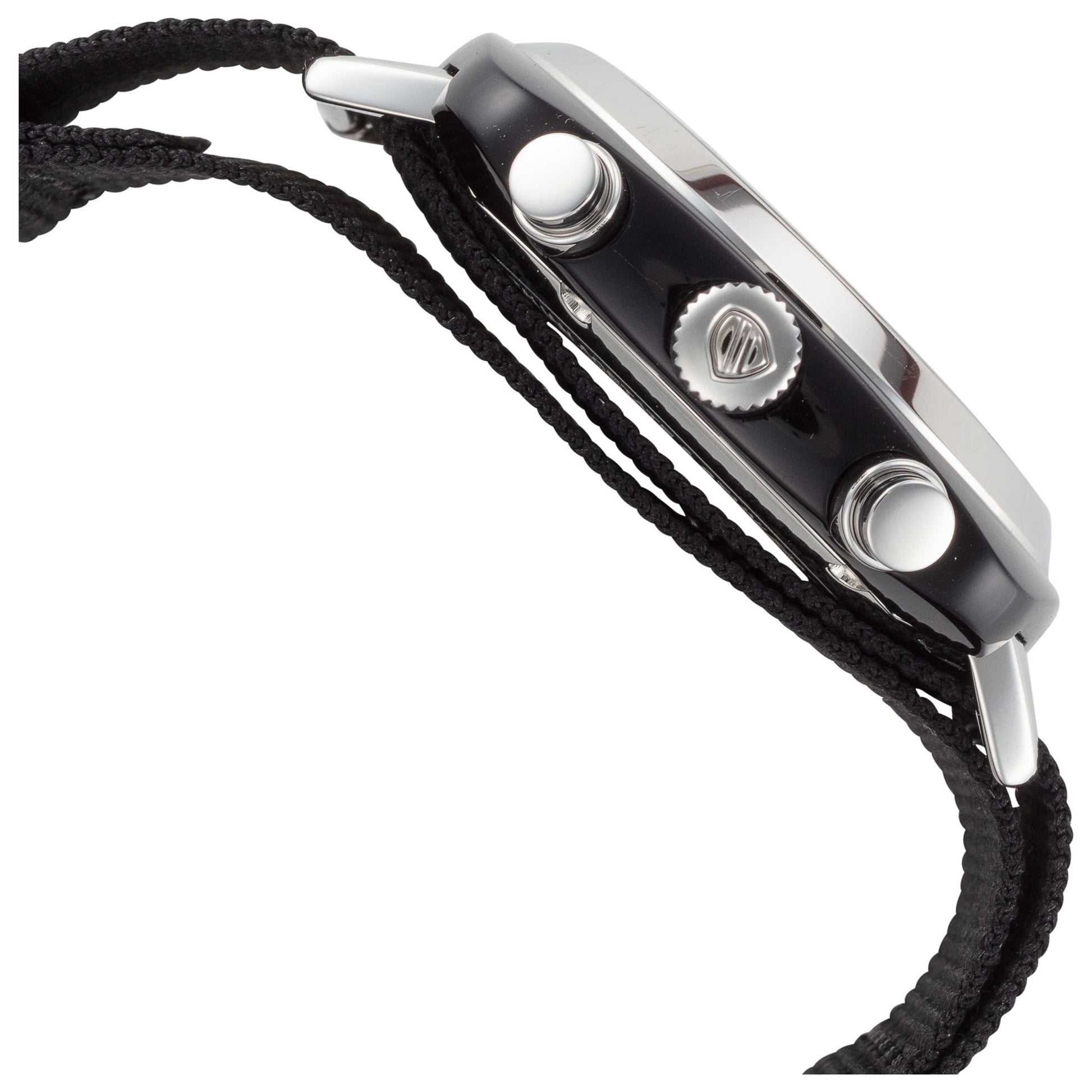 Right view of Briston Clubmaster Men's Quartz Watch 17142.SA.BS.2.NB