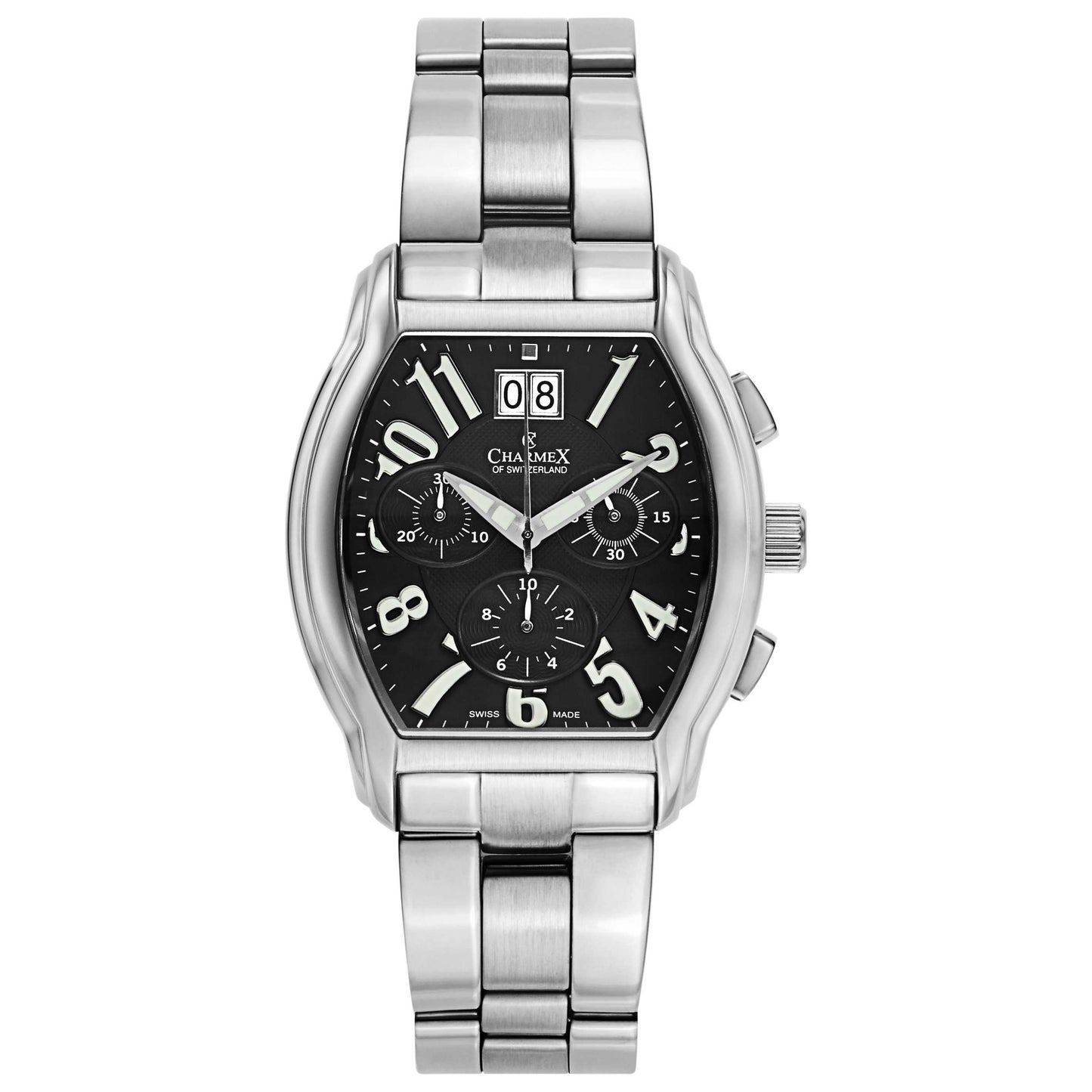 Front view of Charmex Ermitage Men's Swiss Quartz (Battery-Powered) Watch 1716