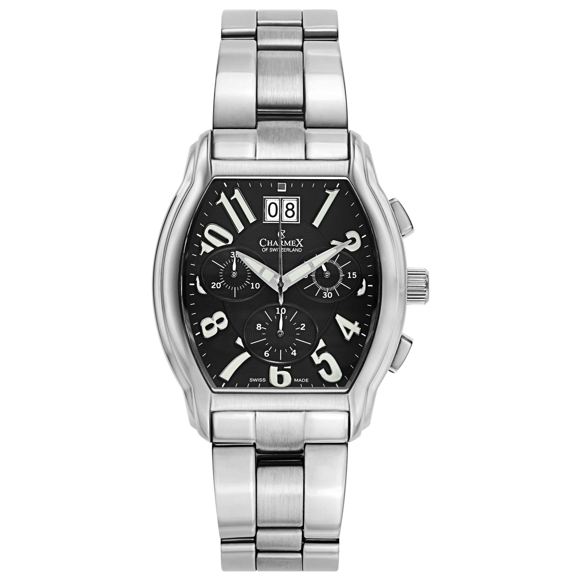 Front view of Charmex Ermitage Men's Swiss Quartz (Battery-Powered) Watch 1716