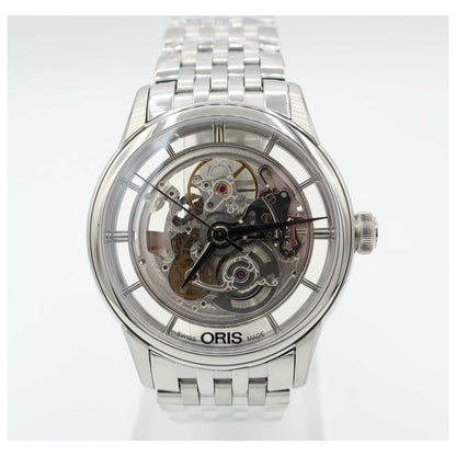 Front view of Oris Artelier Men's Automatic Watch 173476844051078217SD
