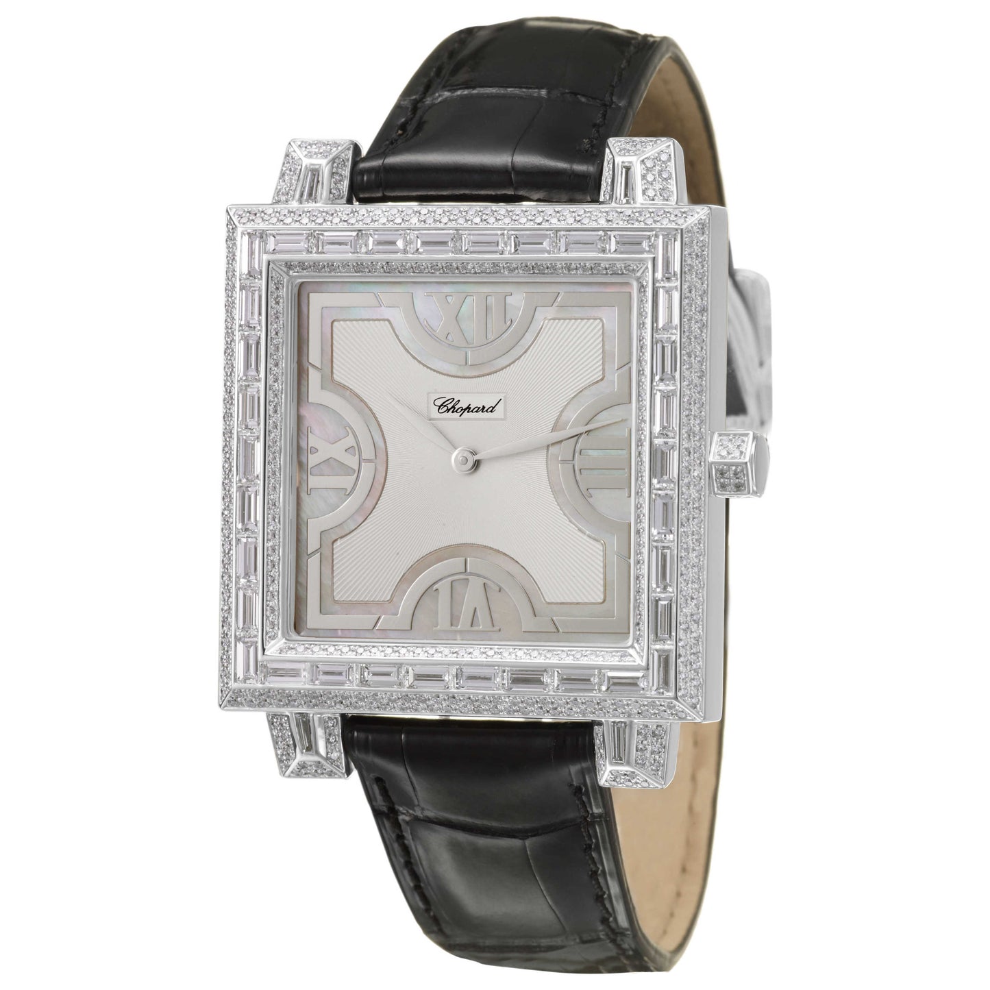 Front view of Chopard Classique Men's Swiss Quartz (Battery-Powered) Watch 173559-1001