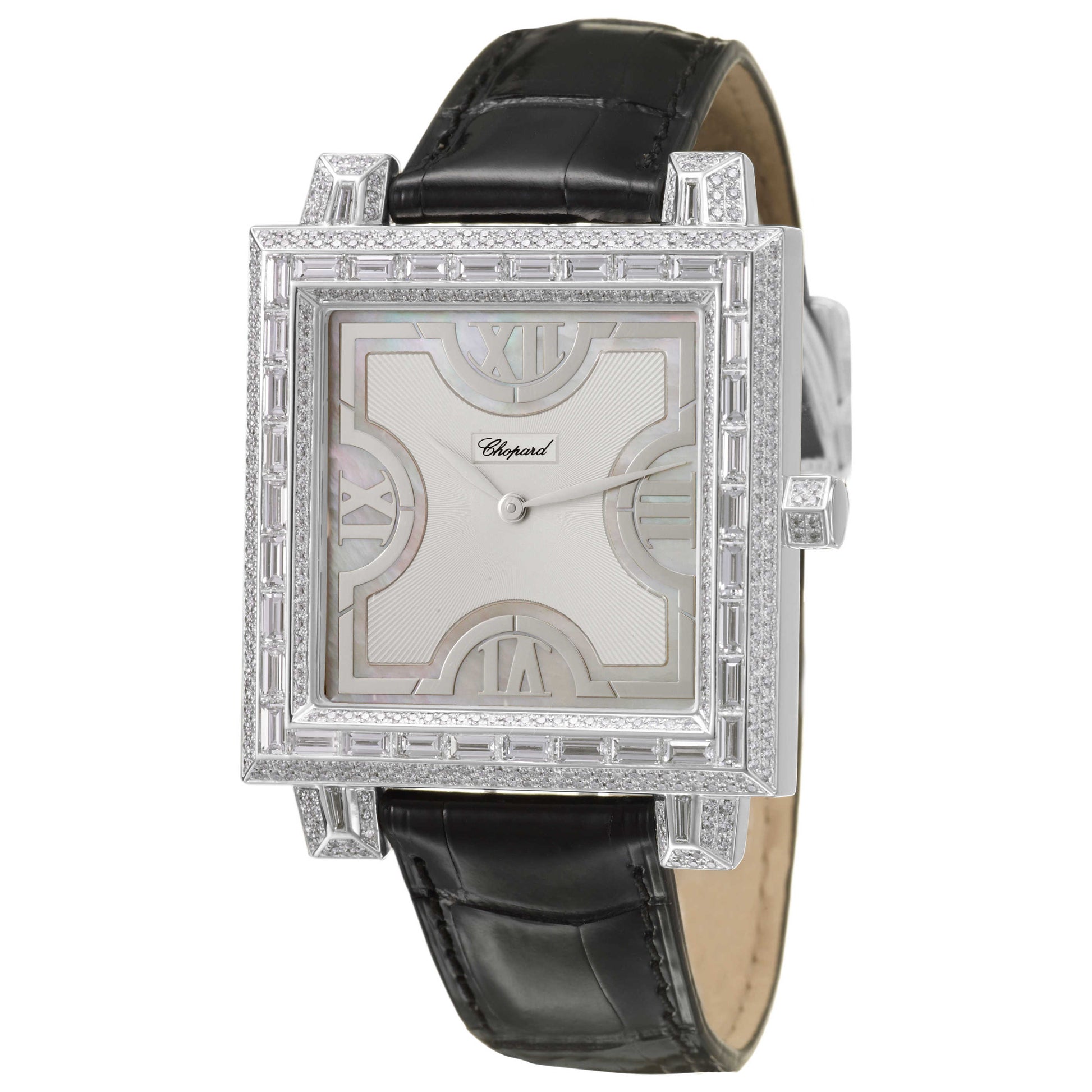 Front view of Chopard Classique Men's Swiss Quartz (Battery-Powered) Watch 173559-1001