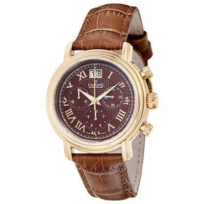 Front view of Charmex Monaco Men's Swiss Quartz (Battery-Powered) Watch 1753