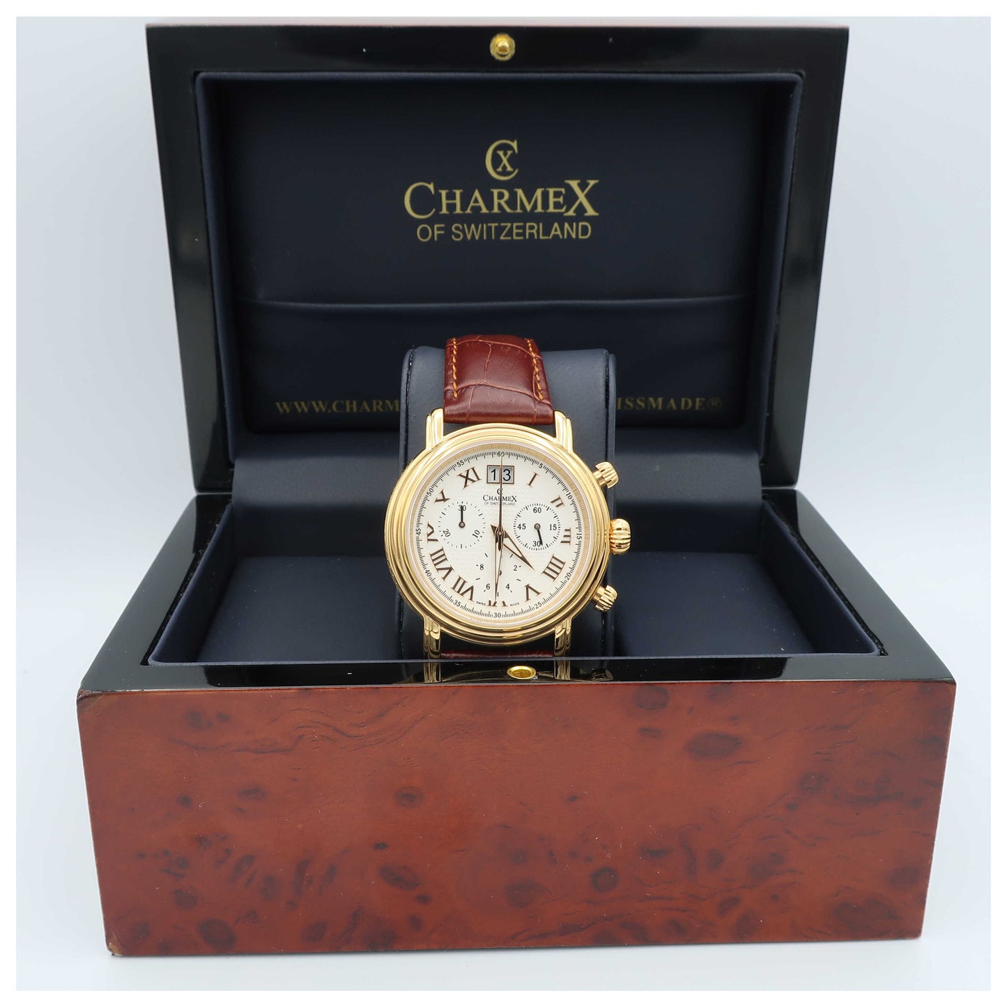 Charmex Monaco Men's Swiss Quartz (Battery-Powered) Watch 1755-SD - Image #6