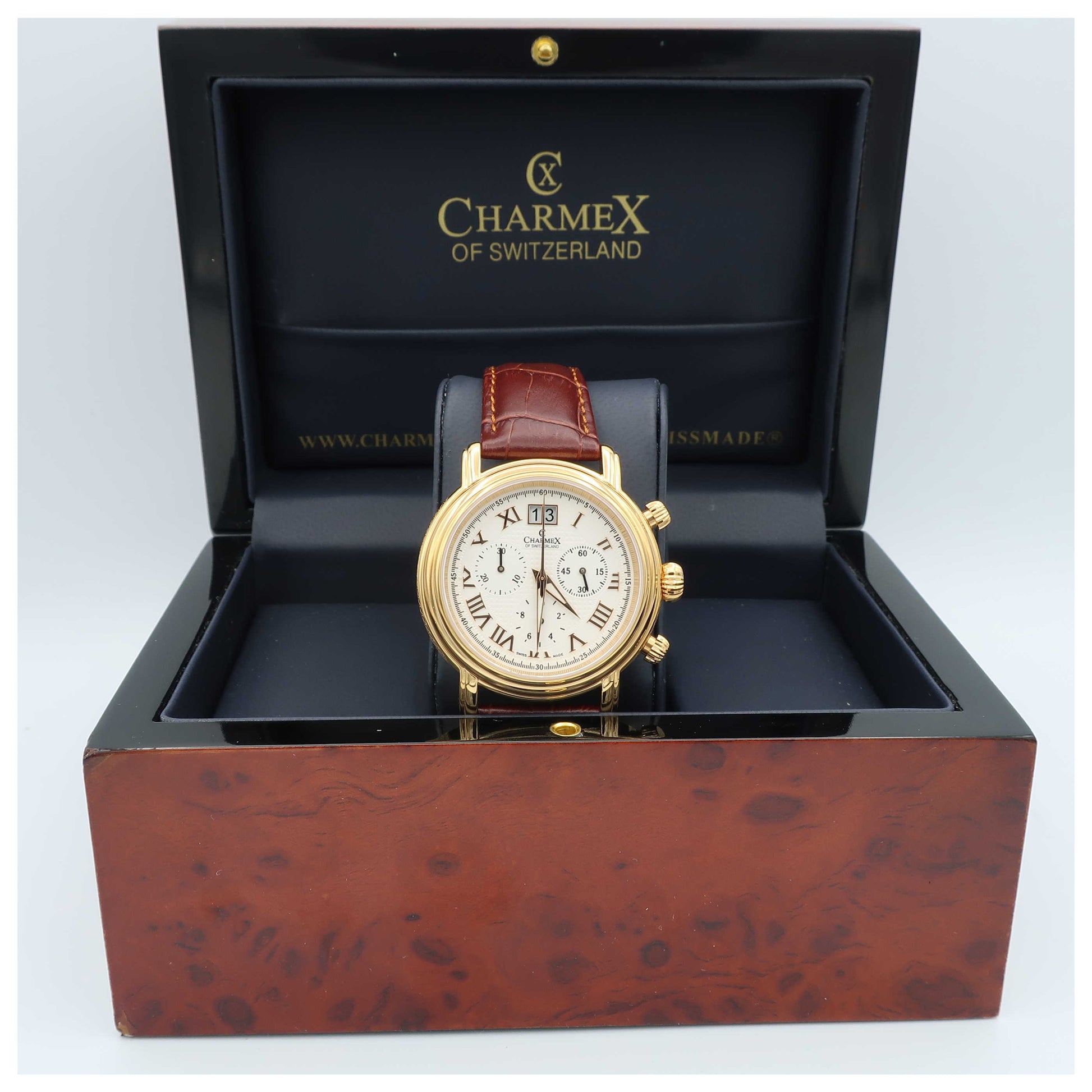 Charmex Monaco Men's Swiss Quartz (Battery-Powered) Watch 1755-SD - Image #6