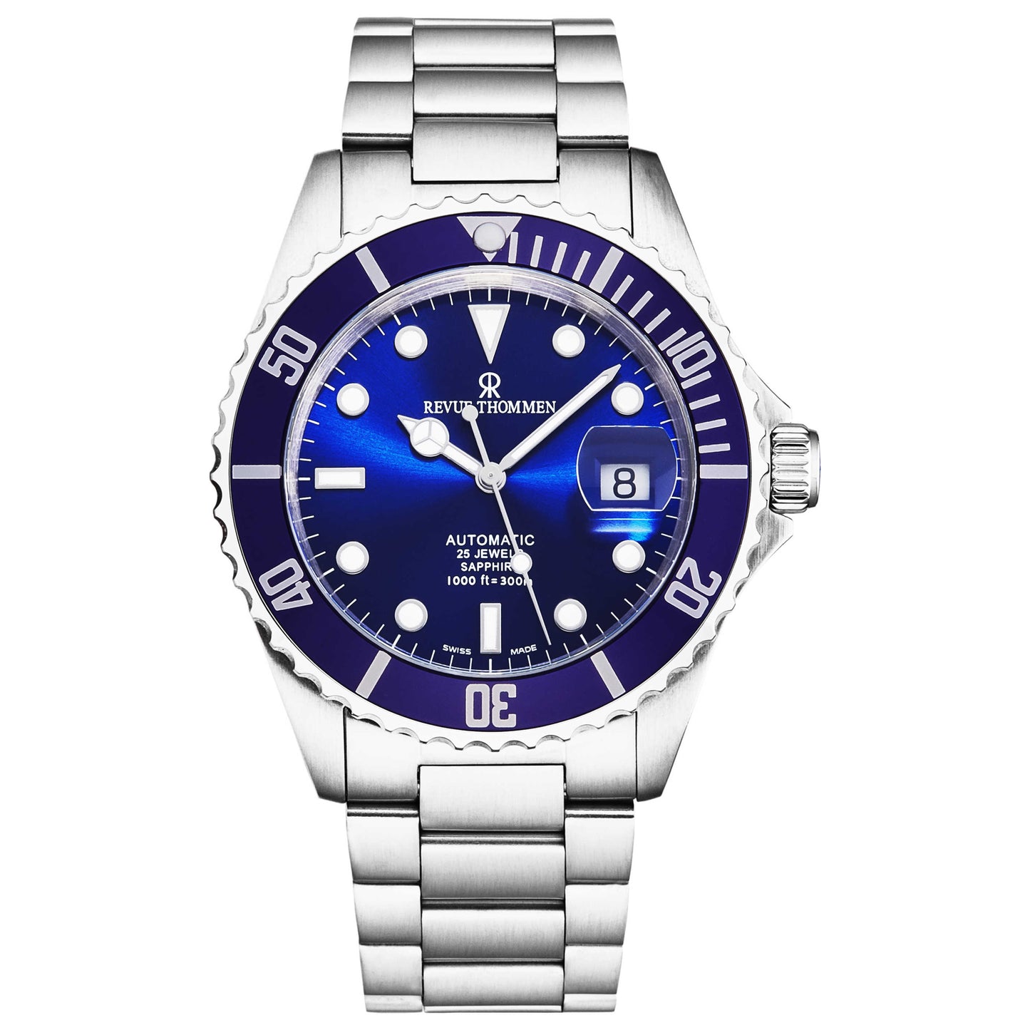 Front view of Revue Thommen Diver Men's Automatic Watch 17571.2128
