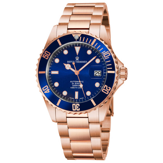 Front view of Revue Thommen Diver Men's Automatic Watch 17571.2165
