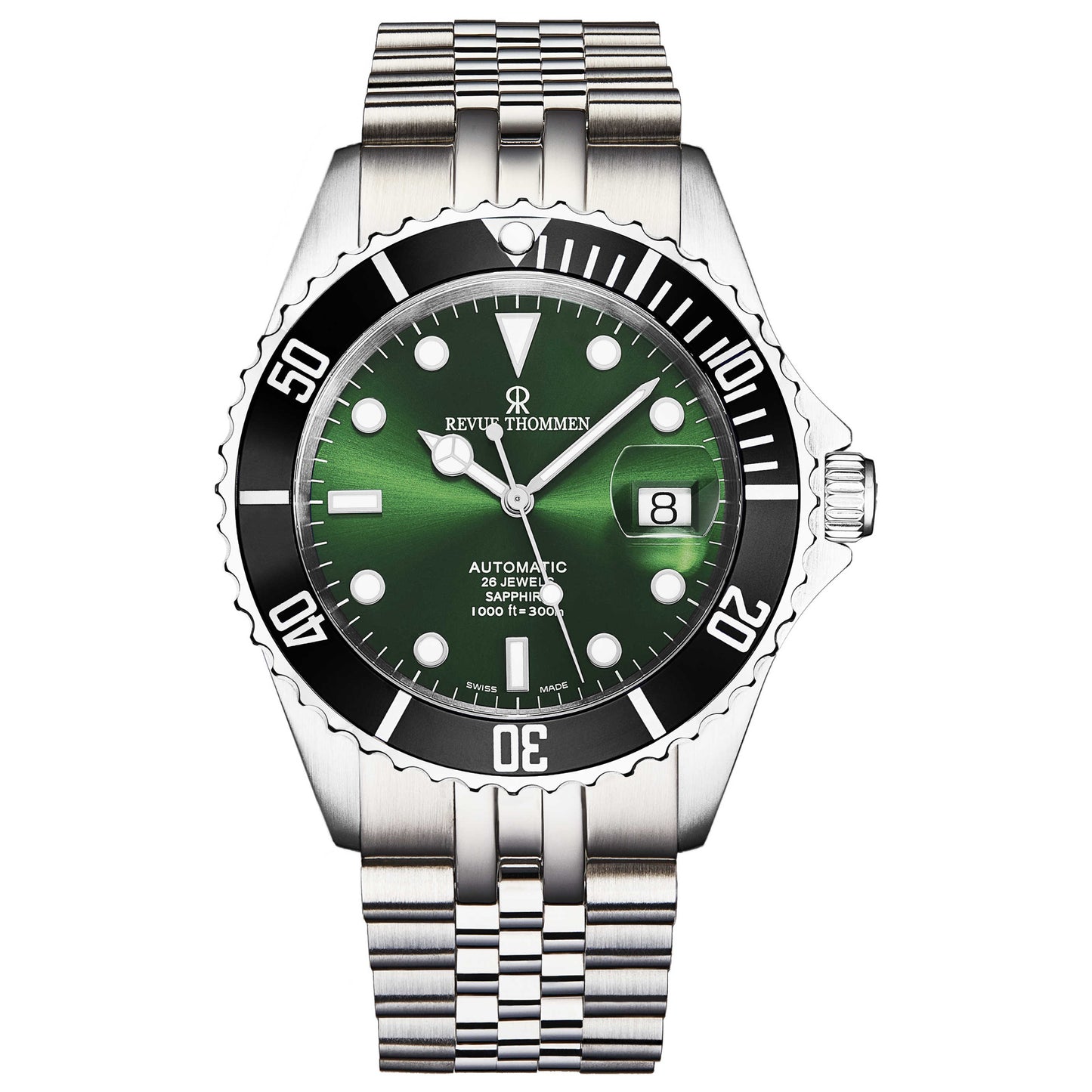 Front view of Revue Thommen Diver Men's Automatic Watch 17571.2222