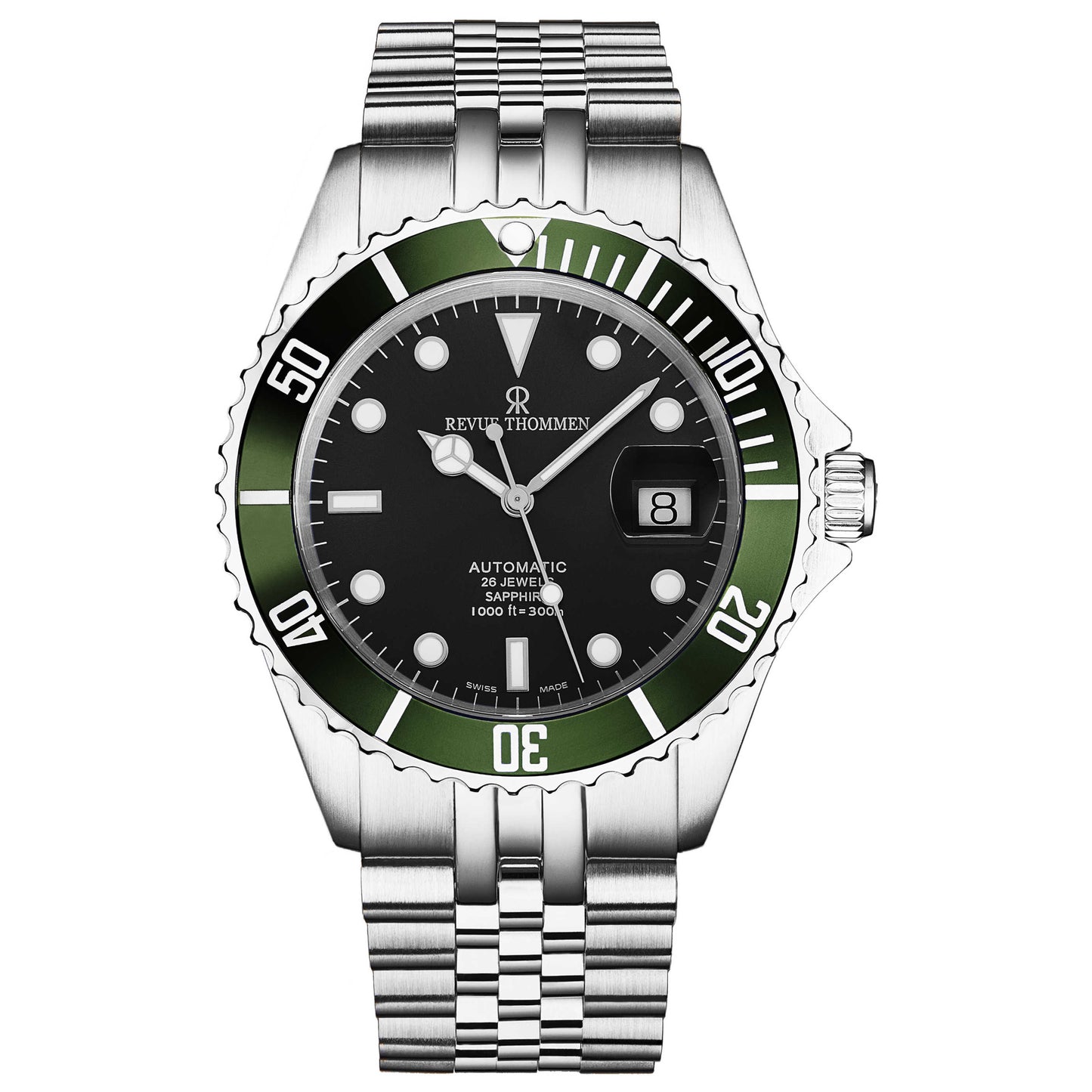 Front view of Revue Thommen Diver Men's Automatic Watch 17571.2234