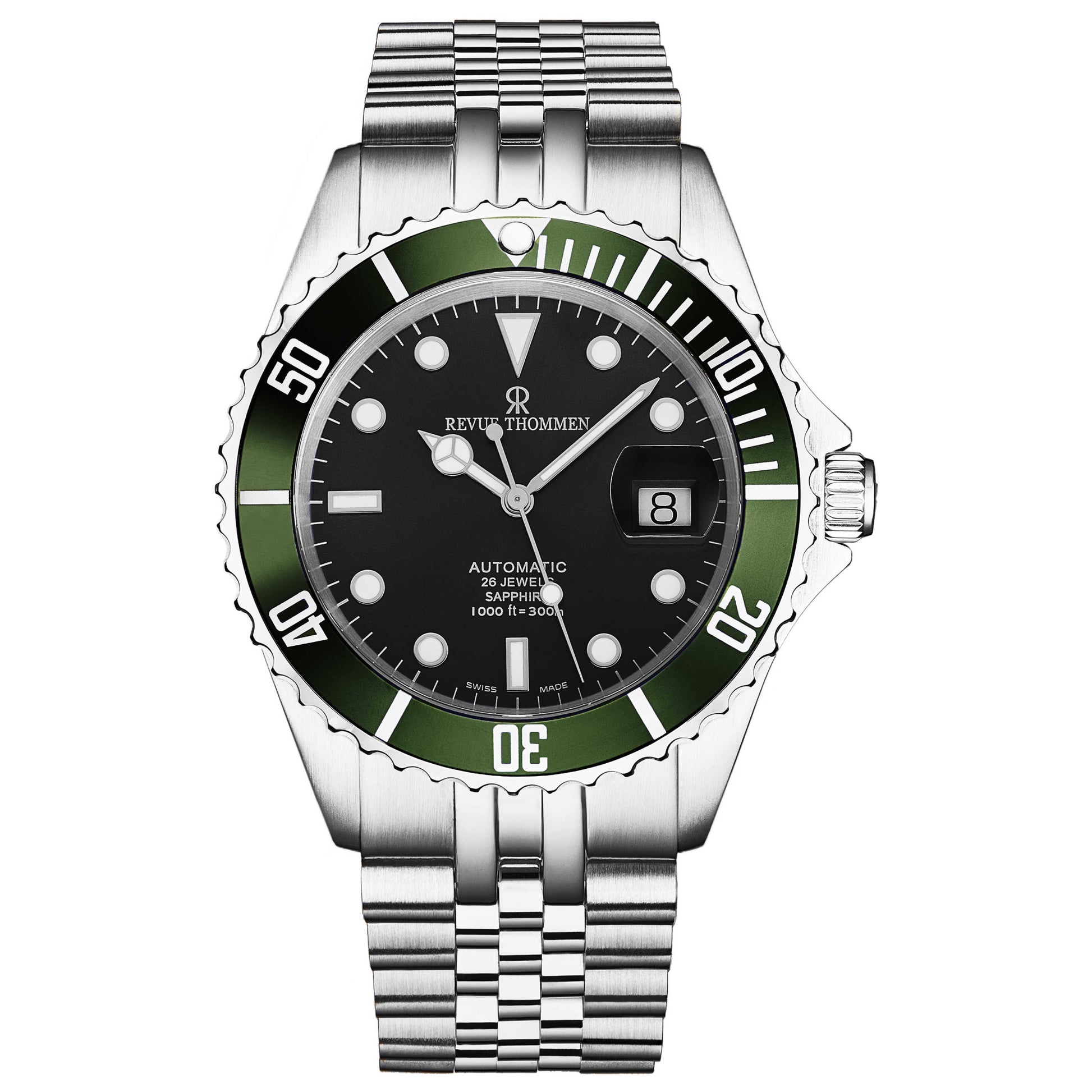Front view of Revue Thommen Diver Men's Automatic Watch 17571.2234