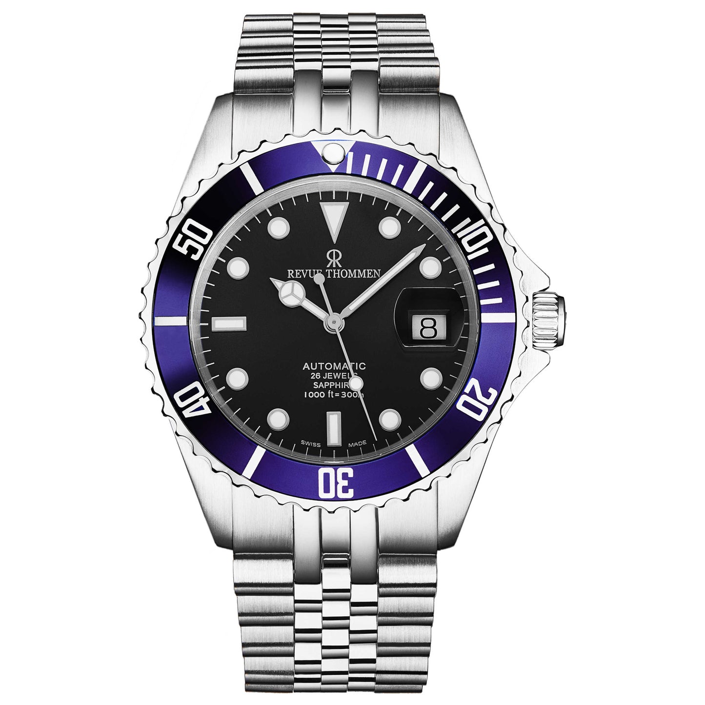 Front view of Revue Thommen Diver Men's Automatic Watch 17571.2235