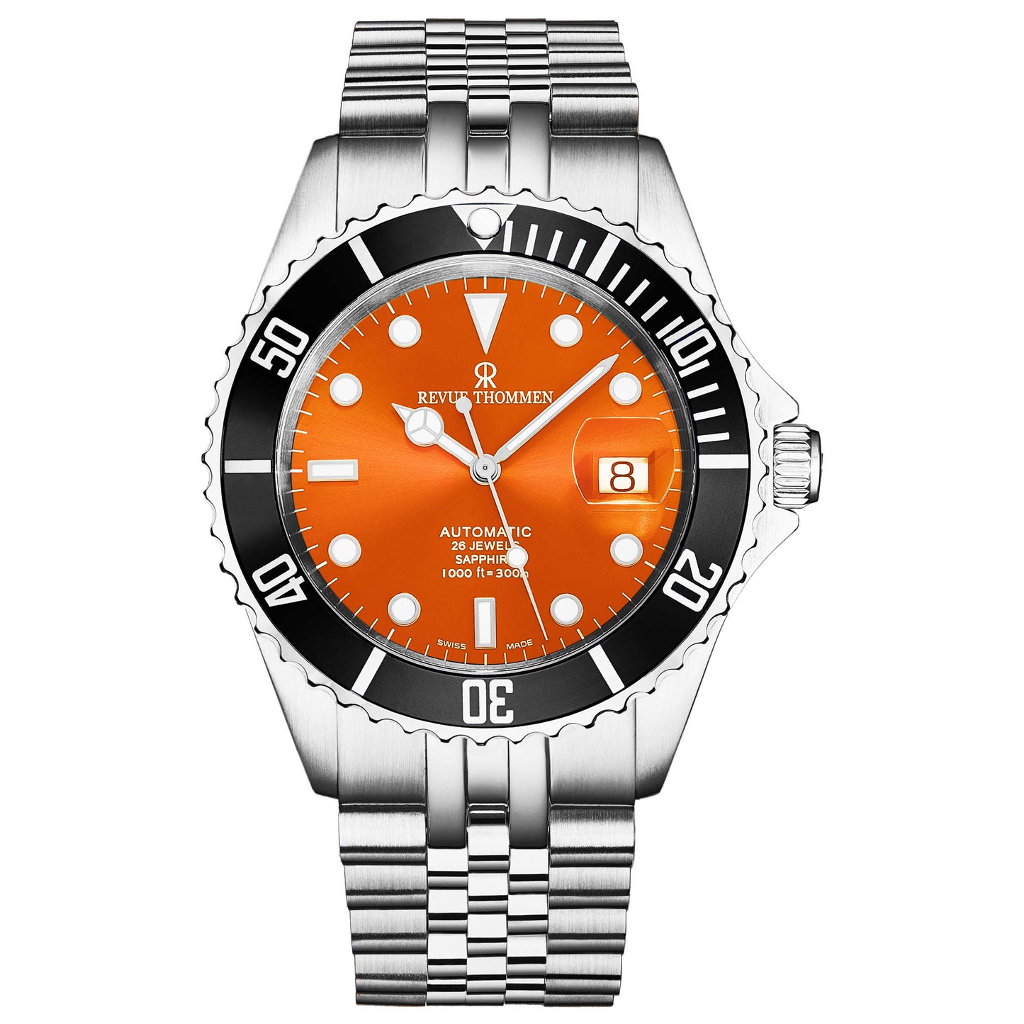 Front view of Revue Thommen Diver Men's Automatic Watch 17571.2239