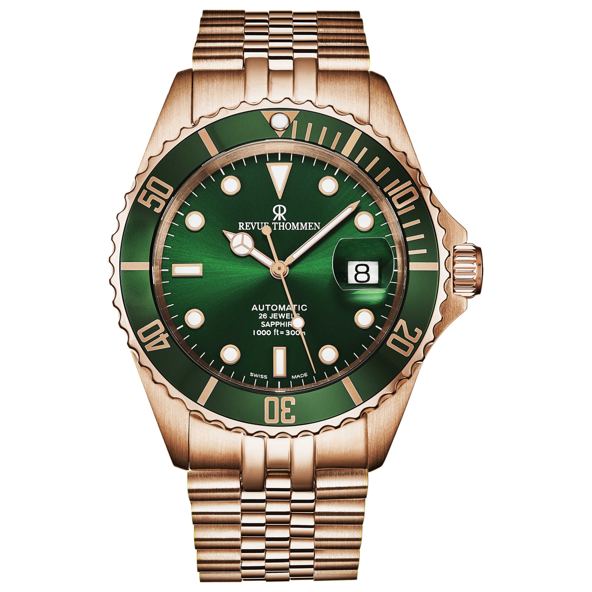 Front view of Revue Thommen Diver Men's Automatic Watch 17571.2264