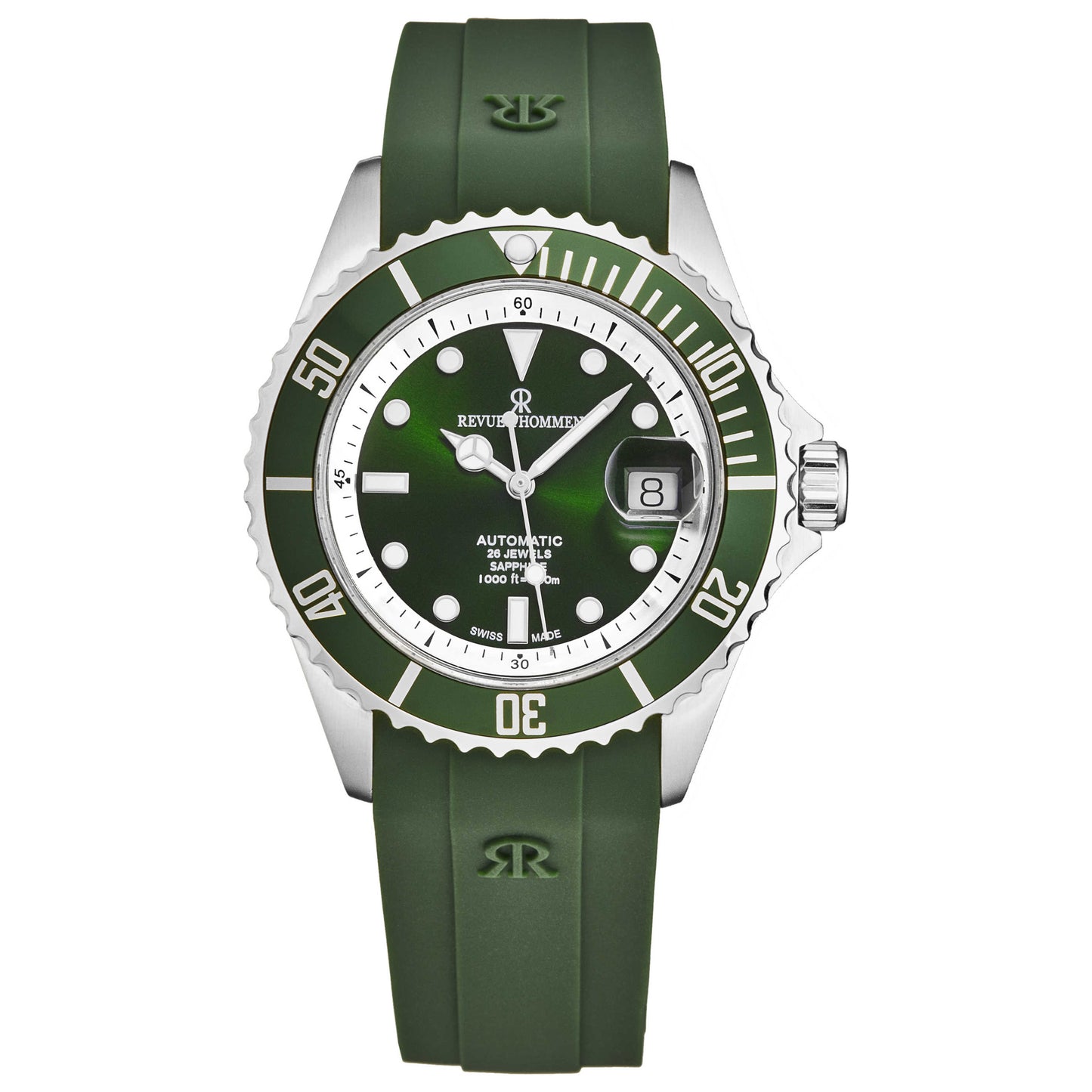 Front view of Revue Thommen Diver Men's Automatic Watch 17571.2329